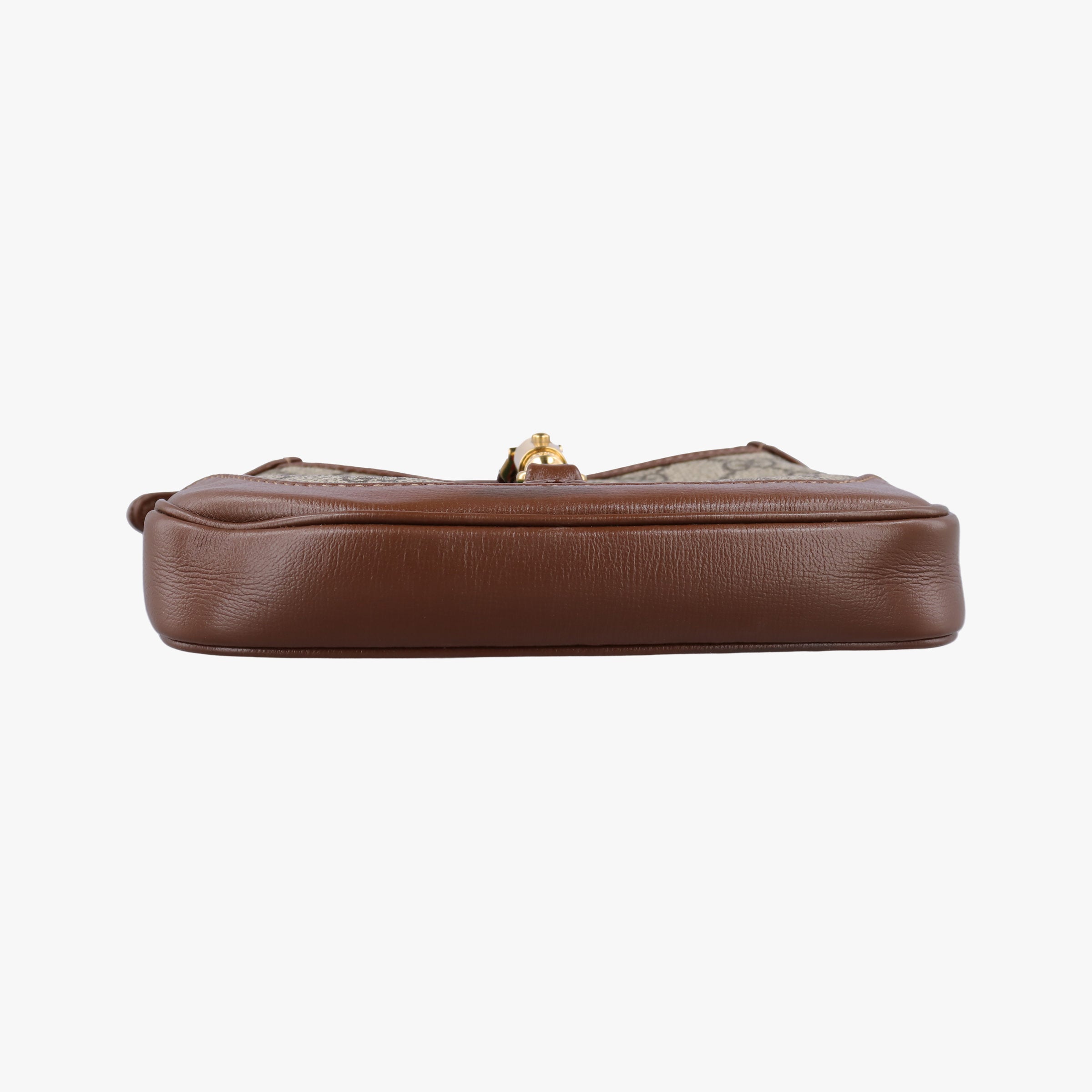 Jackie 1961 GG Supreme Brown PVC coated canvas 637092 D033156629ジャッキー 1961 GGスプリーム ブラウン PVCコーティングキャンバス 637092 D033156629