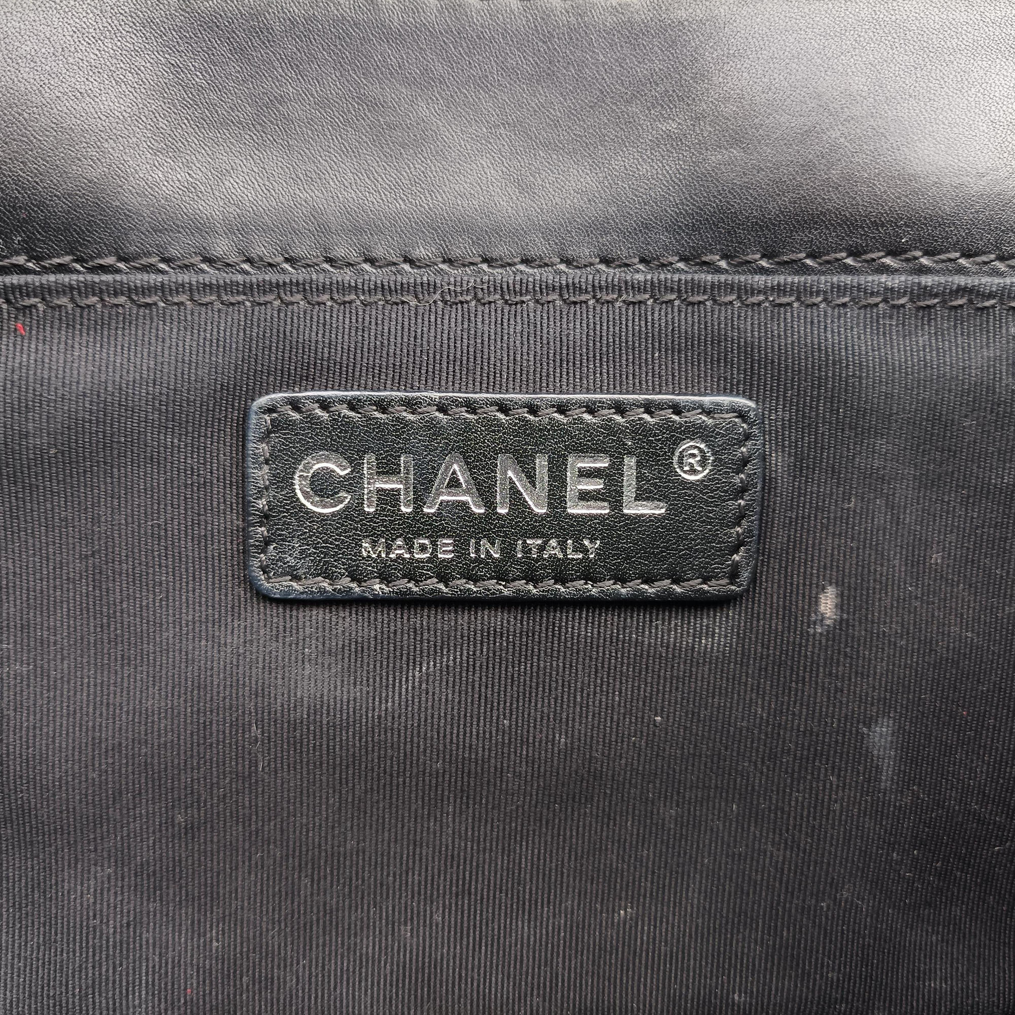 BOY CHANEL Black Patent leather A67946 18501152ボーイシャネル ブラック パテント A67946 18501152