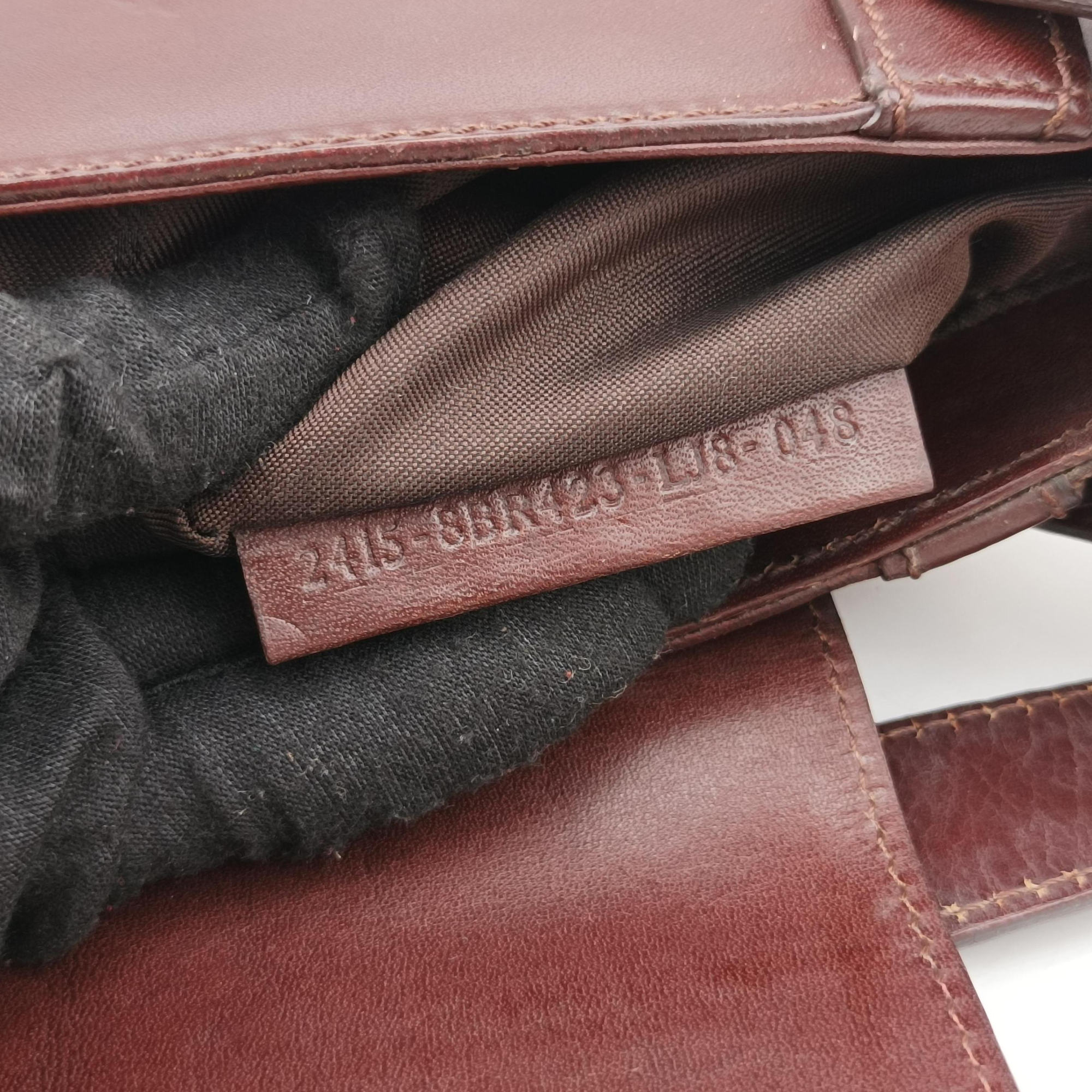 Borsa Brown Leather 8BR423 2415-8BR423-LJ8-048ボルサ ブラウン レザー 8BR423 2415-8BR423-LJ8-048