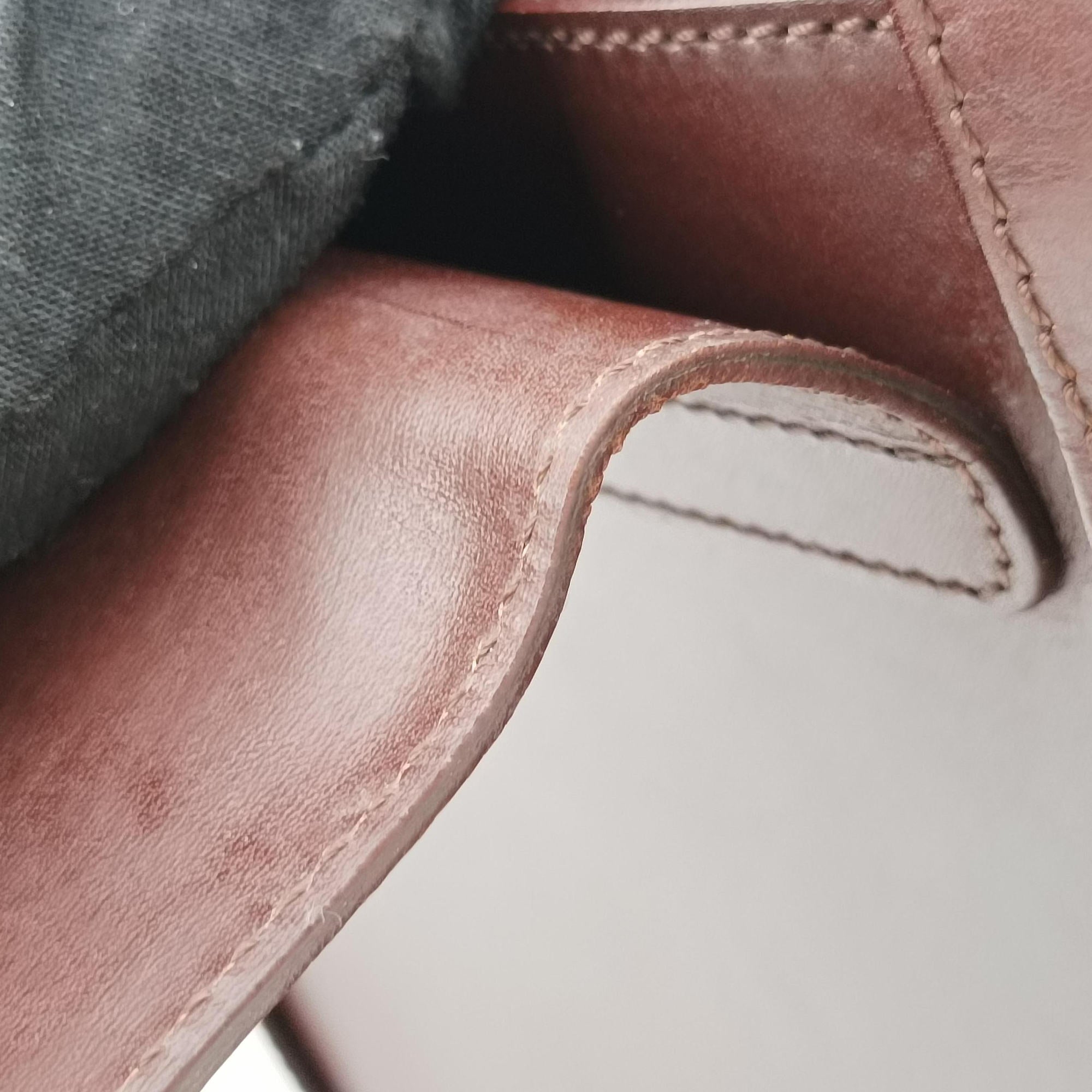 Borsa Brown Leather 8BR423 2415-8BR423-LJ8-048ボルサ ブラウン レザー 8BR423 2415-8BR423-LJ8-048