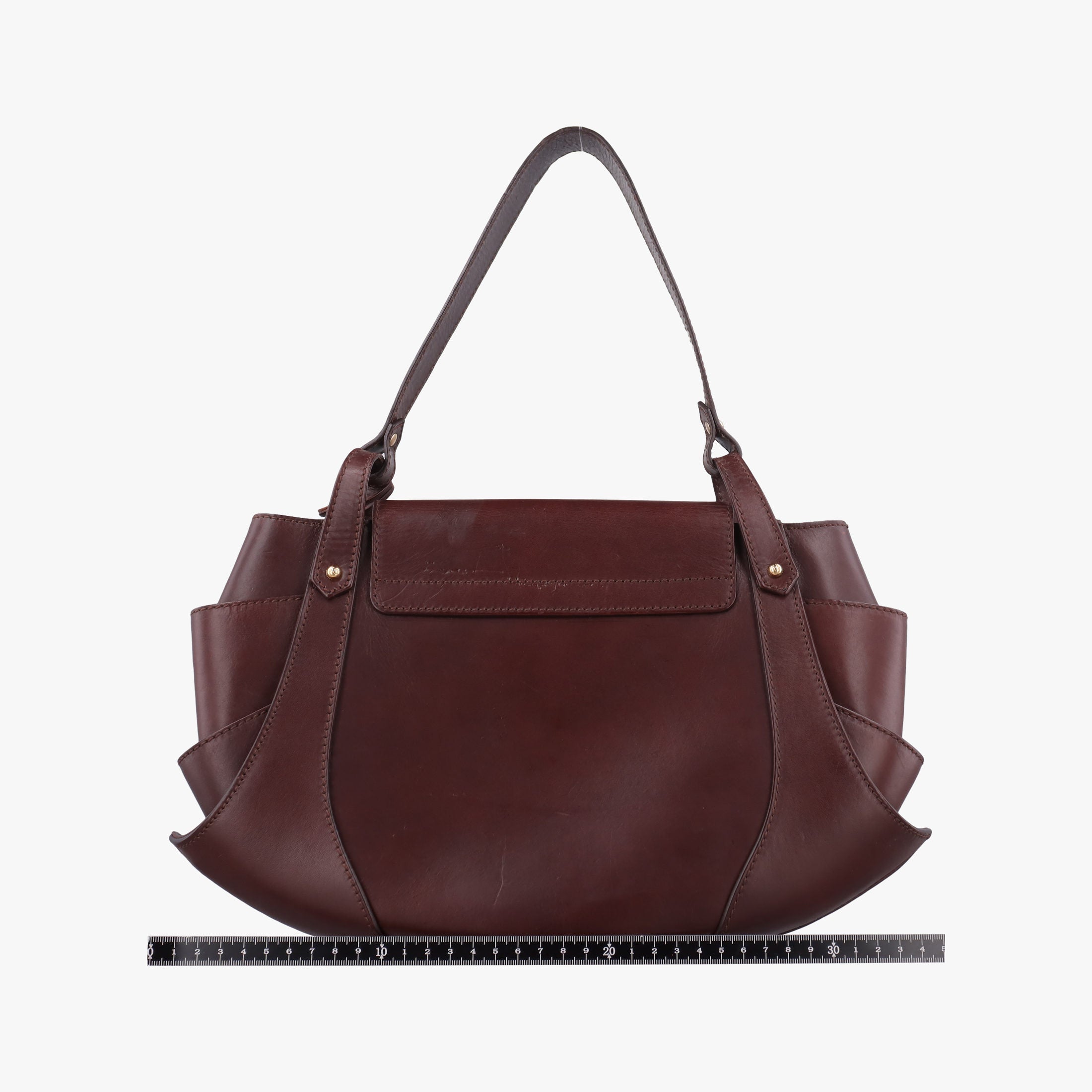 Borsa Brown Leather 8BR423 2415-8BR423-LJ8-048ボルサ ブラウン レザー 8BR423 2415-8BR423-LJ8-048