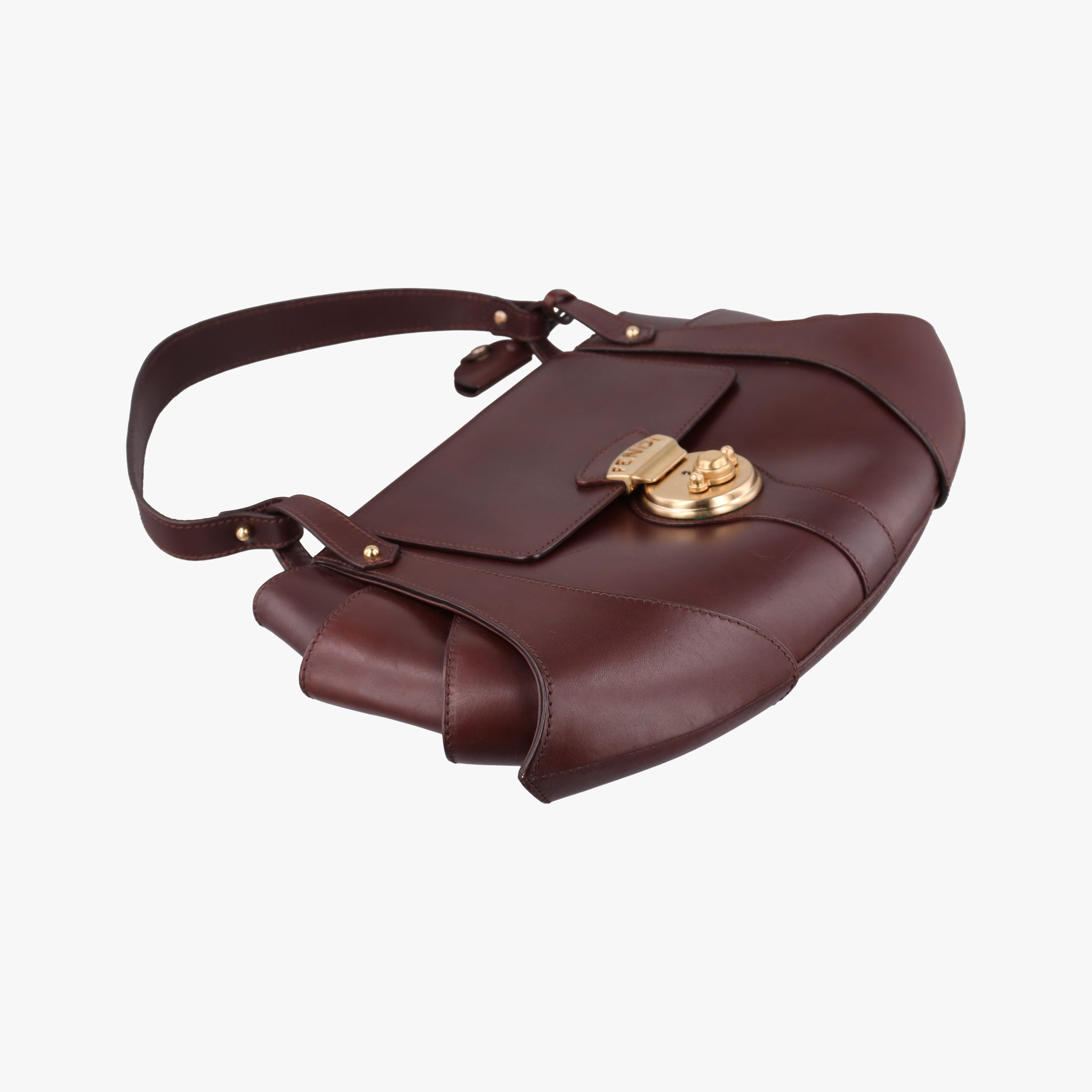 Borsa Brown Leather 8BR423 2415-8BR423-LJ8-048ボルサ ブラウン レザー 8BR423 2415-8BR423-LJ8-048
