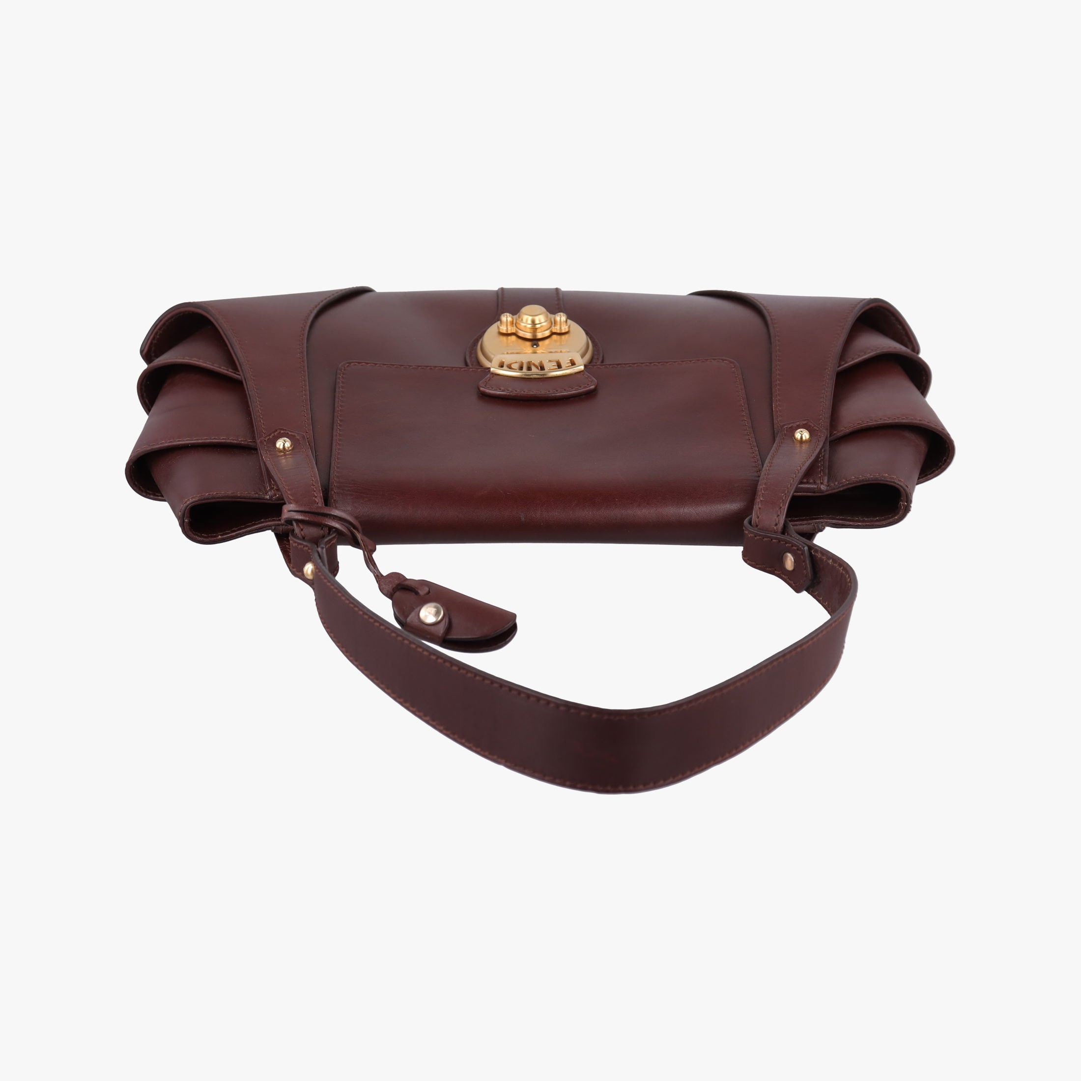 Borsa Brown Leather 8BR423 2415-8BR423-LJ8-048ボルサ ブラウン レザー 8BR423 2415-8BR423-LJ8-048