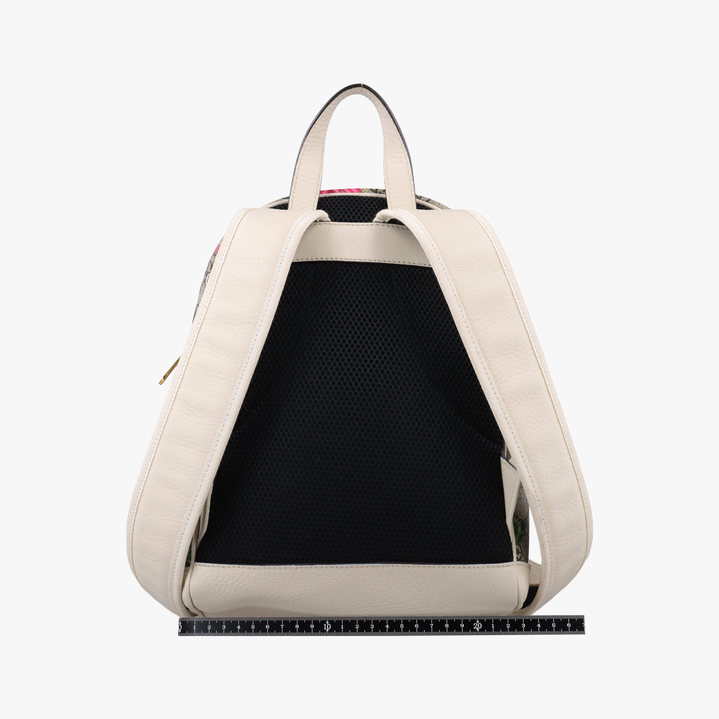 Ophidia Flora Multicolour PVC coated canvas×Leather 547965 A030283775オフィディア フローラ マルチカラー PVCコーティングキャンバス×レザー 547965 A030283775