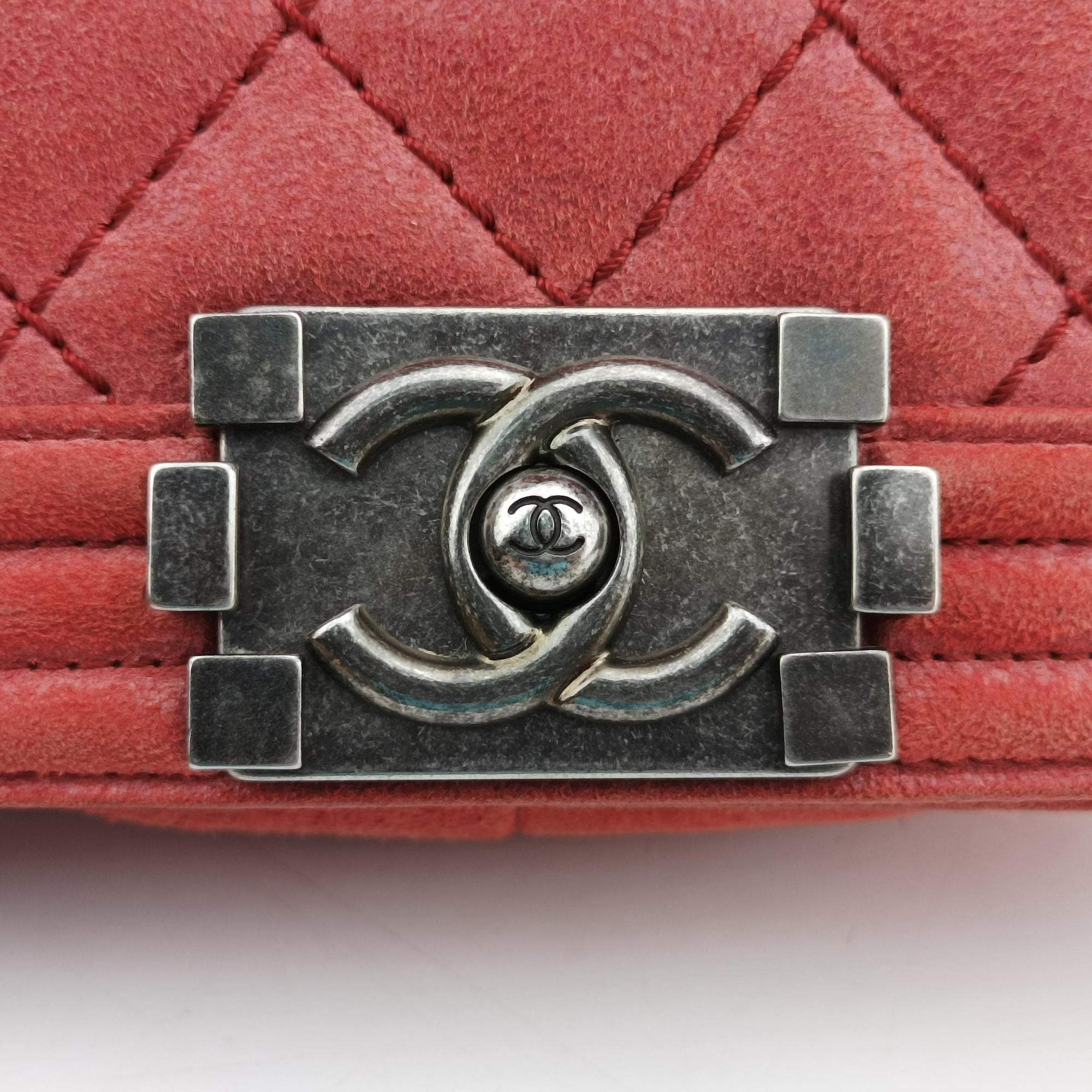 BOY CHANEL Red Leather A67952 18489535ボーイシャネル レッド レザー A67952 18489535