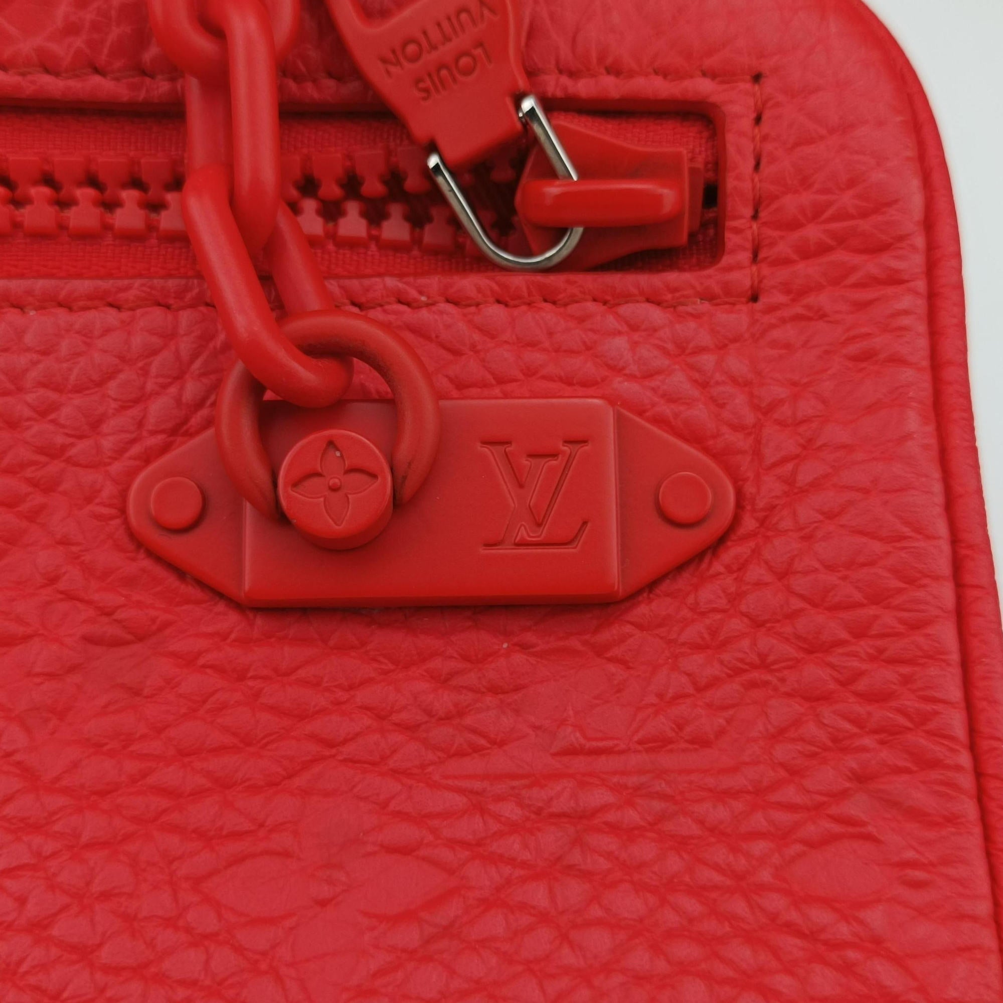 Pochette Volga Red Monogram Empreinte M53555 SP5118ポシェット ヴォルガ レッド モノグラム アンプラント M53555 SP5118