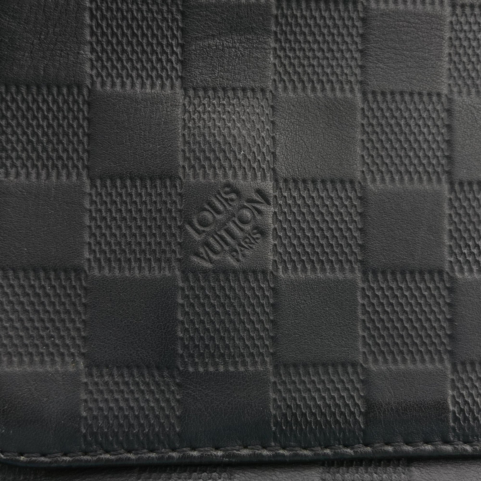 District PM Noir Damier Infini Leather N41033 CA1167ディストリクト PM ノワール ダミエアンフィニレザー N41033 CA1167