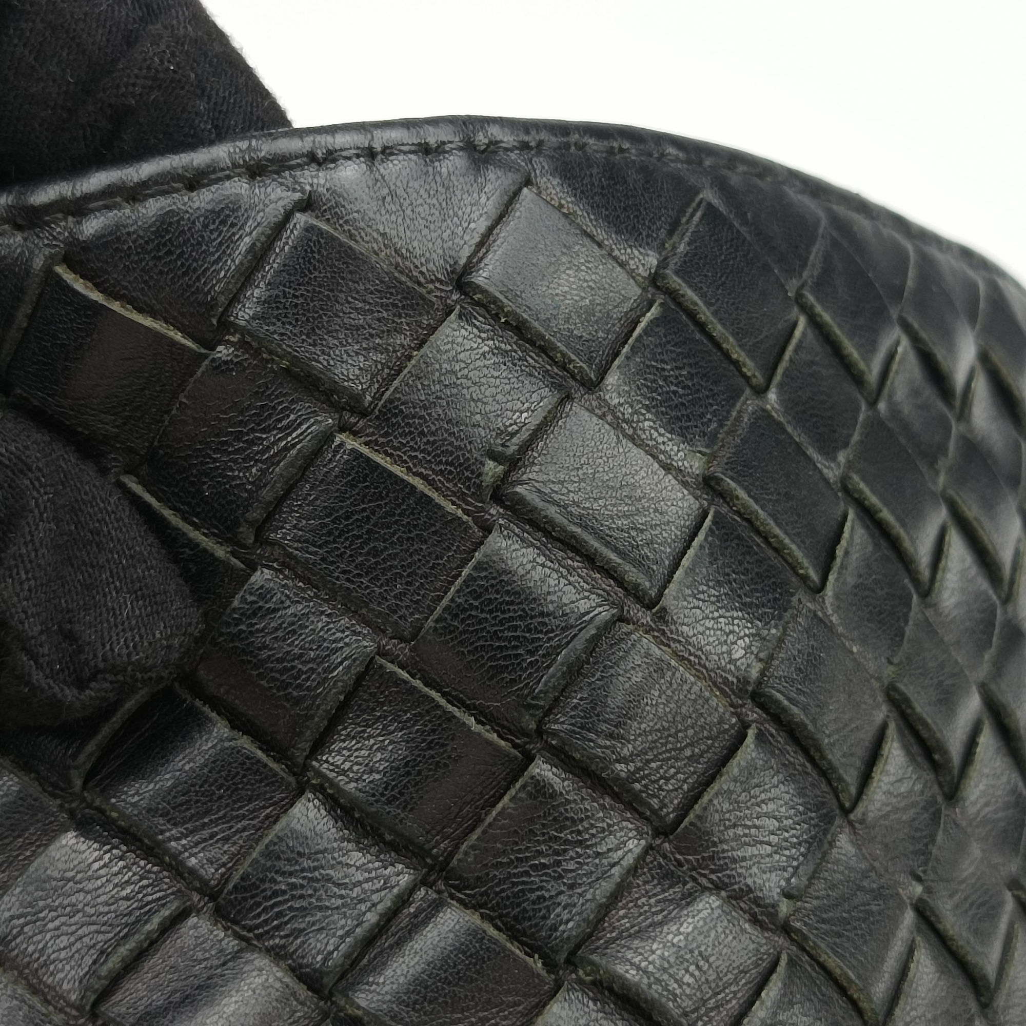 Intrecciato Black lambskin B02867597Wイントレチャート ブラック ラムスキン B02867597W