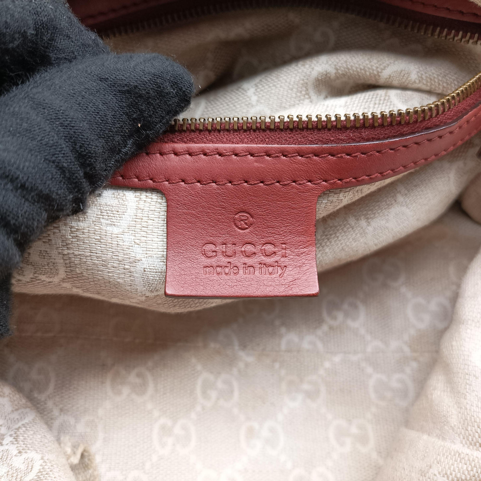 Soft Stirrup Burgundy Leather 296856 I010878691ソフト スターラップ ワインレッド レザー 296856 I010878691