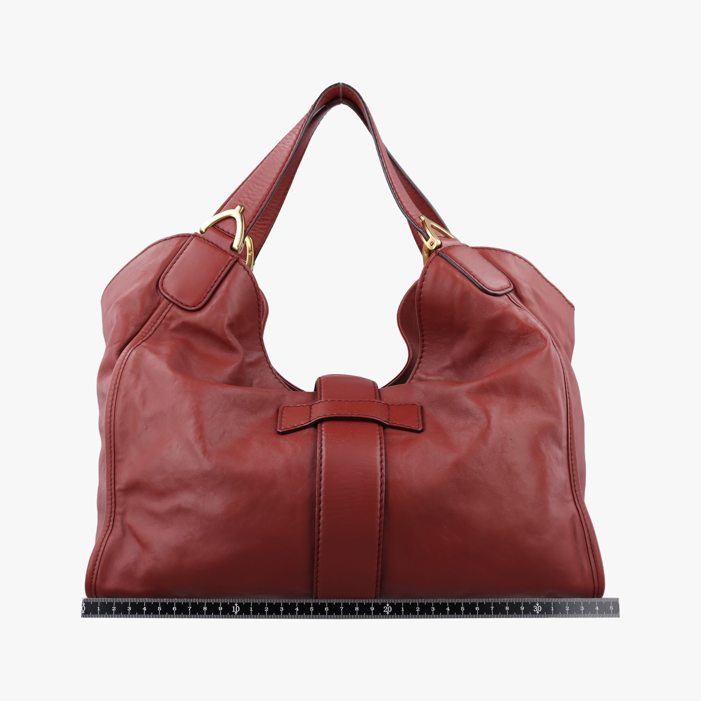 Soft Stirrup Burgundy Leather 296856 I010878691ソフト スターラップ ワインレッド レザー 296856 I010878691
