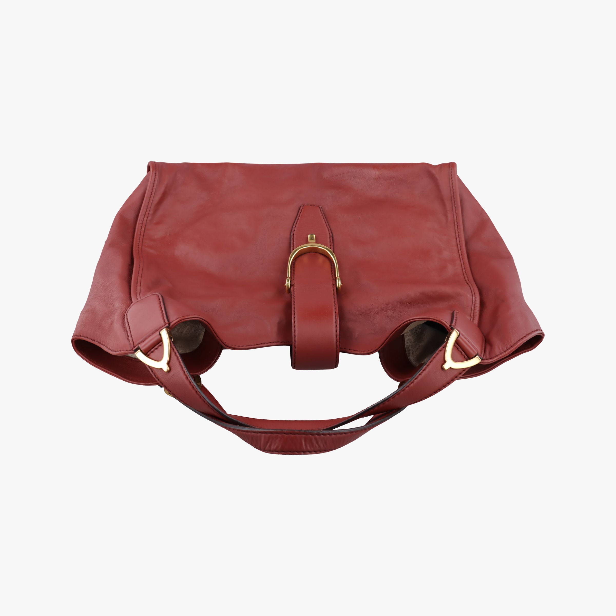 Soft Stirrup Burgundy Leather 296856 I010878691ソフト スターラップ ワインレッド レザー 296856 I010878691