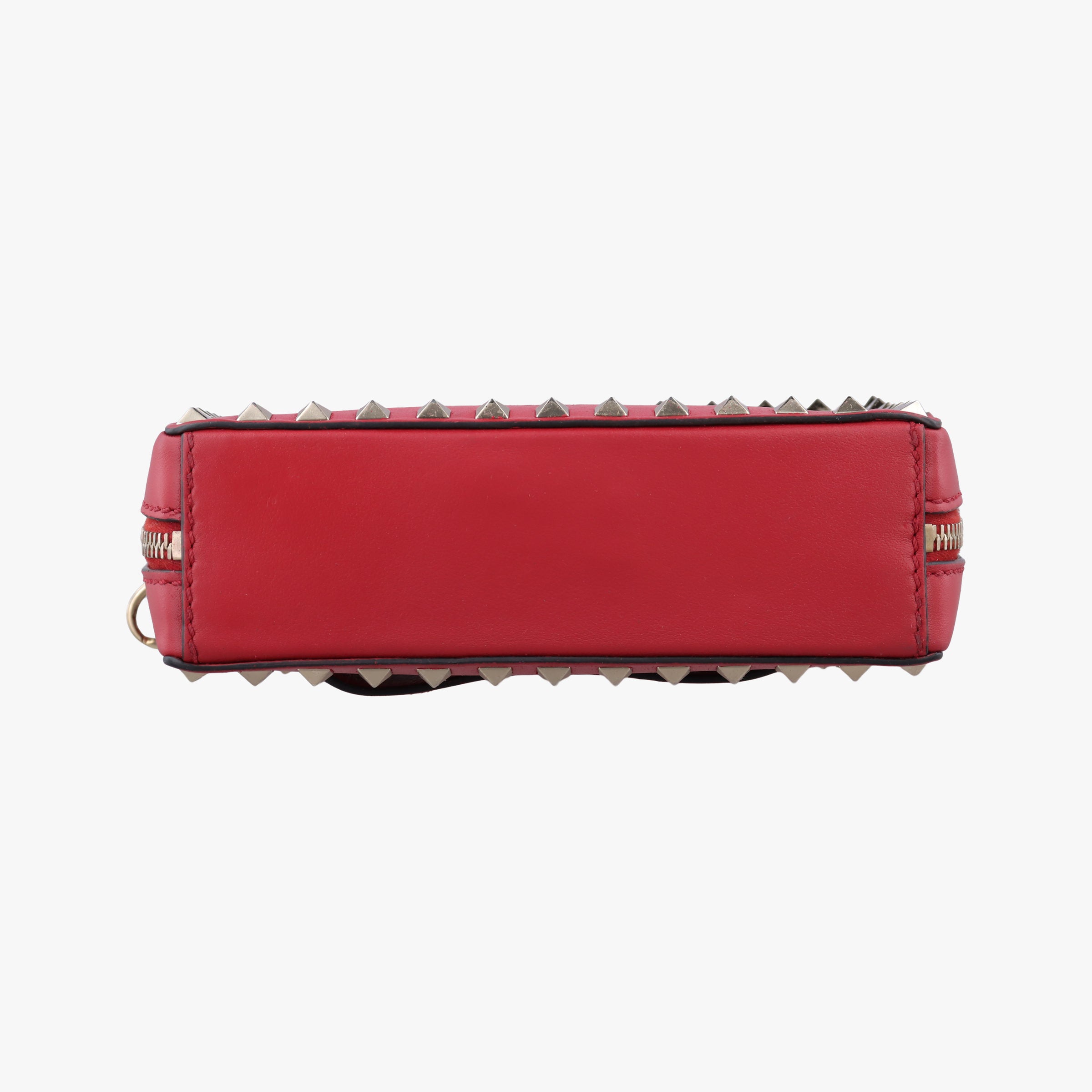 Rockstud Red Leather Lot number unknownロックスタッズ レッド レザー 製番不明