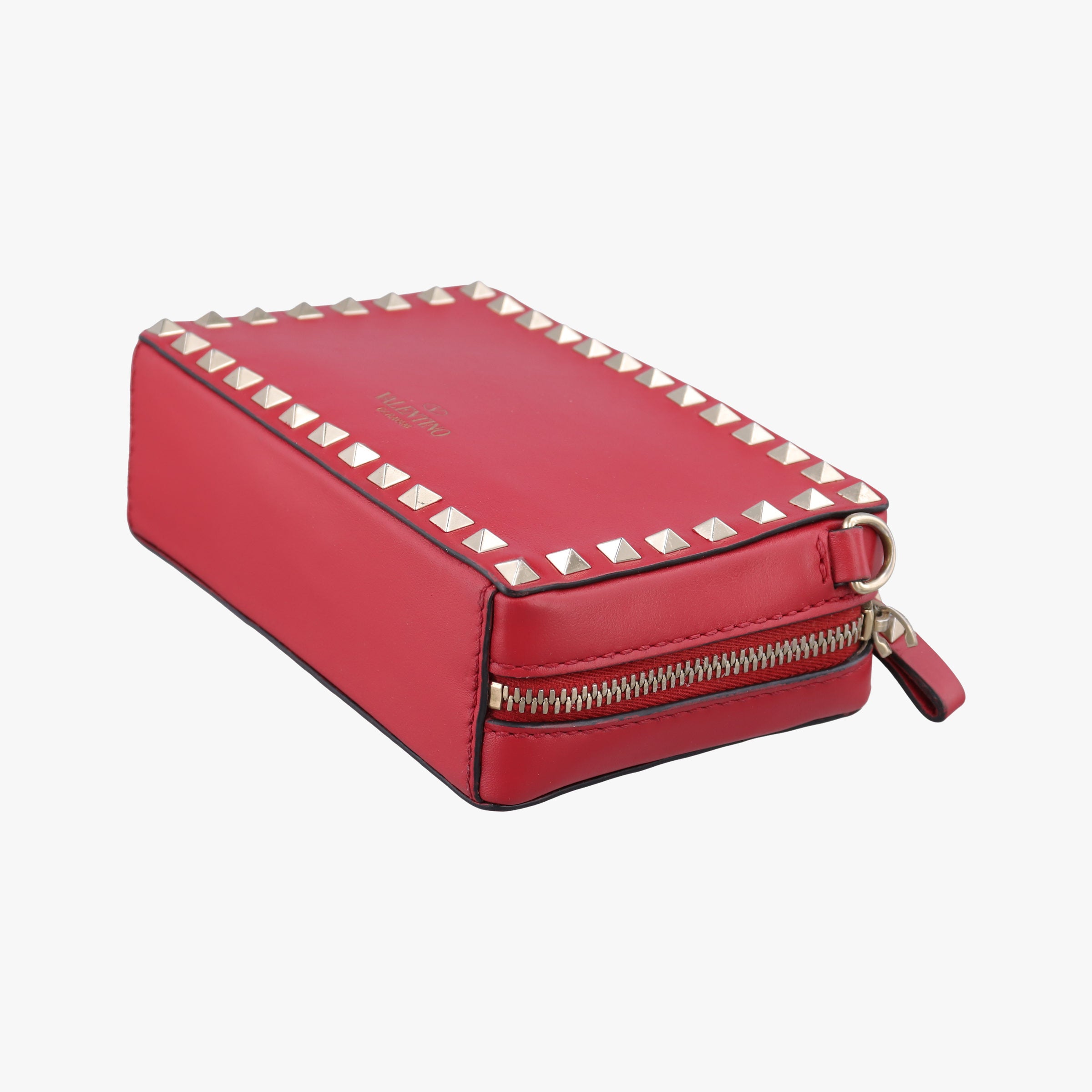 Rockstud Red Leather Lot number unknownロックスタッズ レッド レザー 製番不明
