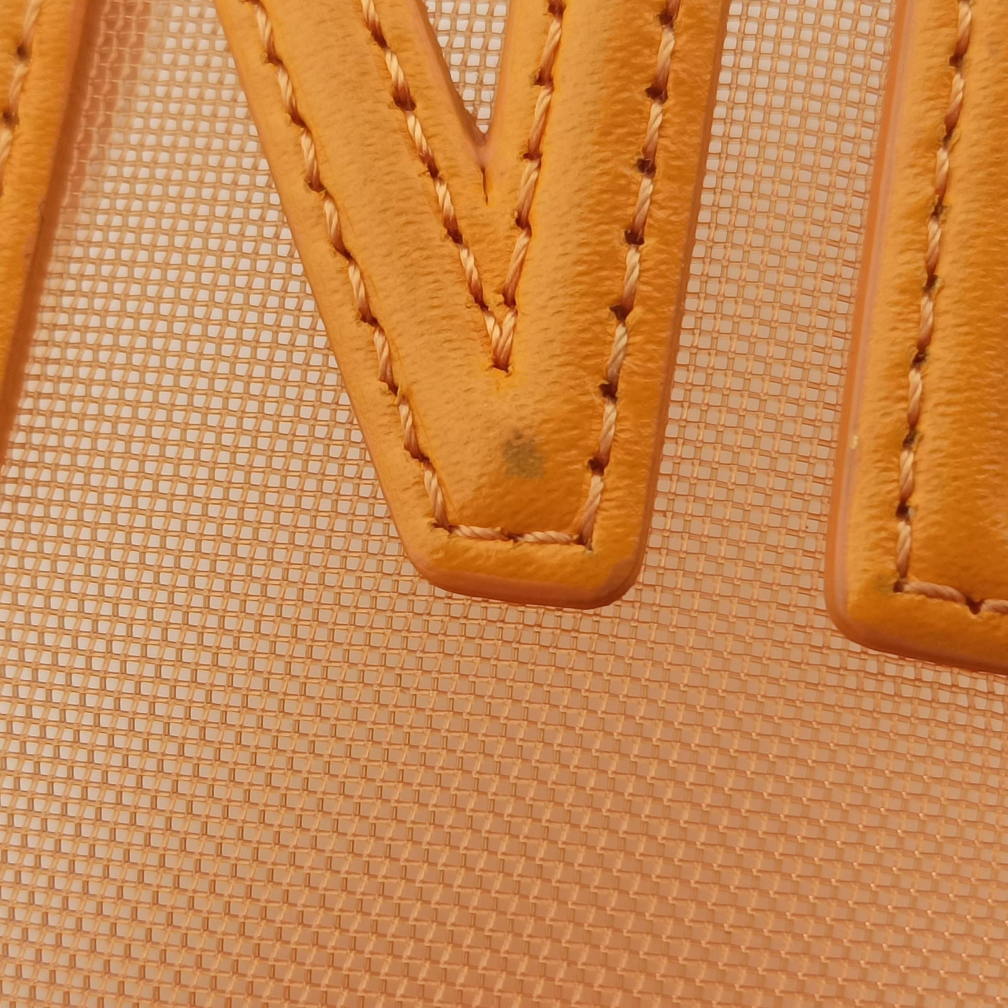 Mon Tresor Mini Bucket Orange mesh×Calf Leather 8BS010 8BS010.AAYS.218.8465ミニ モン トレゾール オレンジ メッシュ×カーフレザー 8BS010 8BS010.AAYS.218.8465