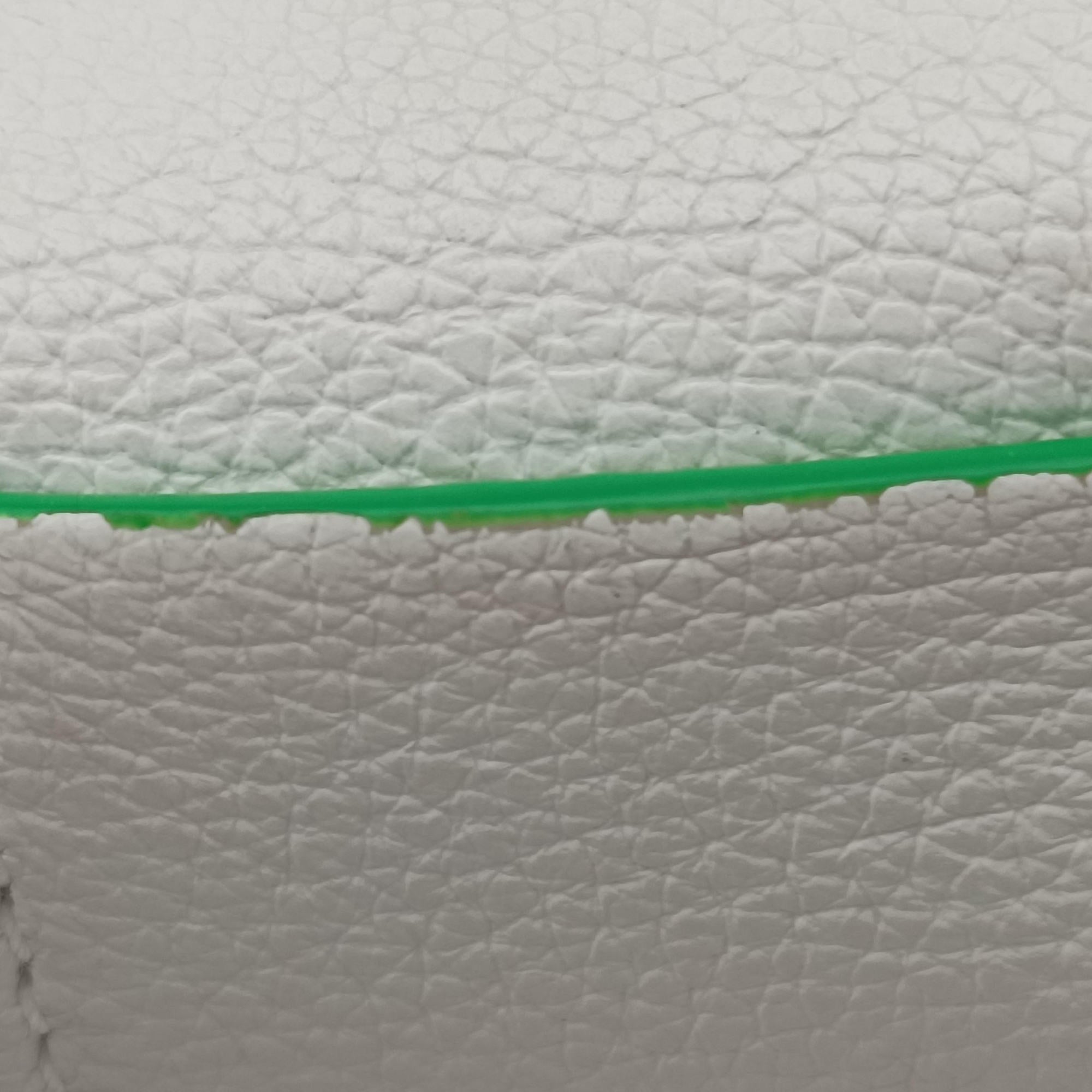 candy cassette White×green Leather IC Chipキャンディ カセット ホワイト×グリーン レザー ICチップ