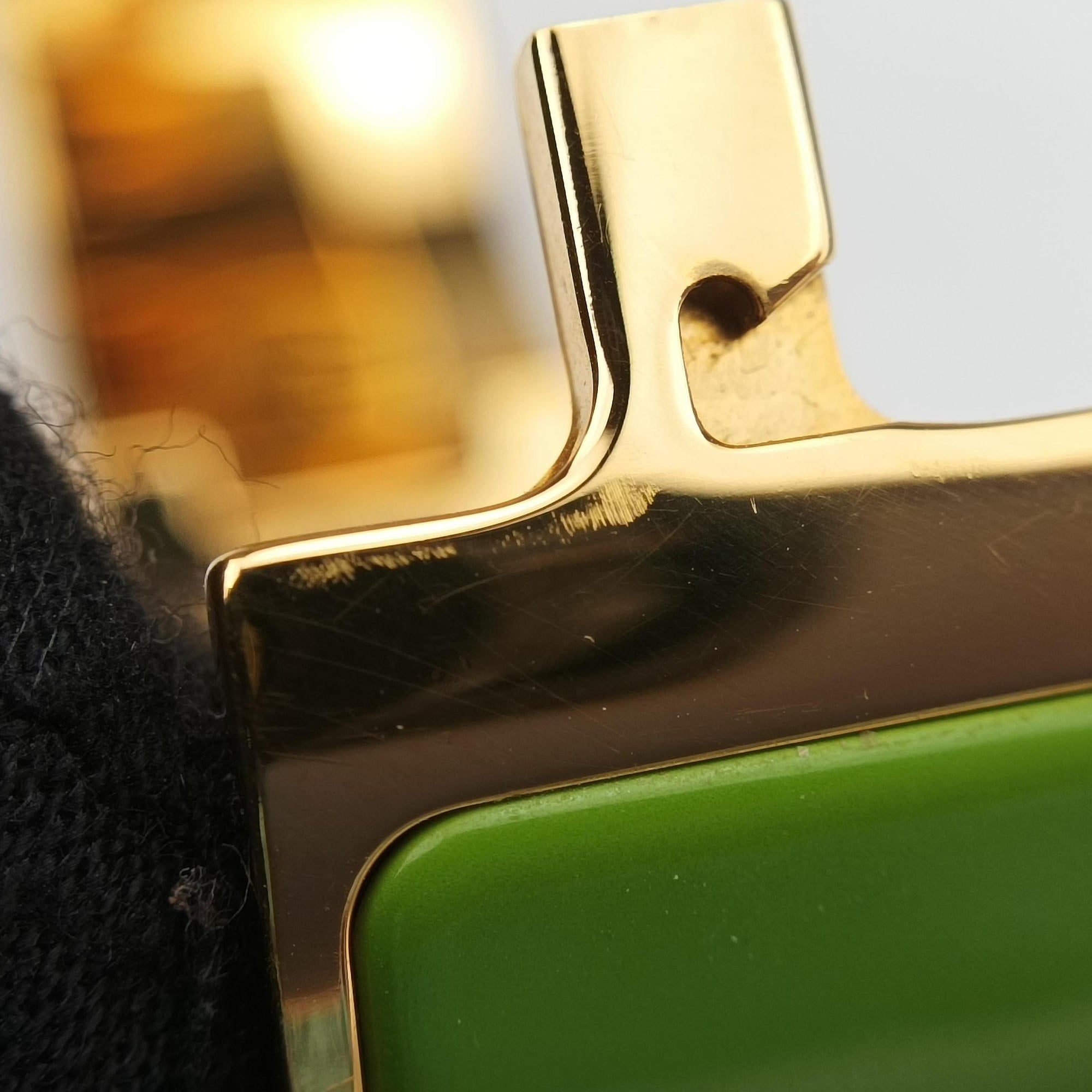 Clic Clac Green×golden GP Oクリッククラック グリーン×ゴールド GP O