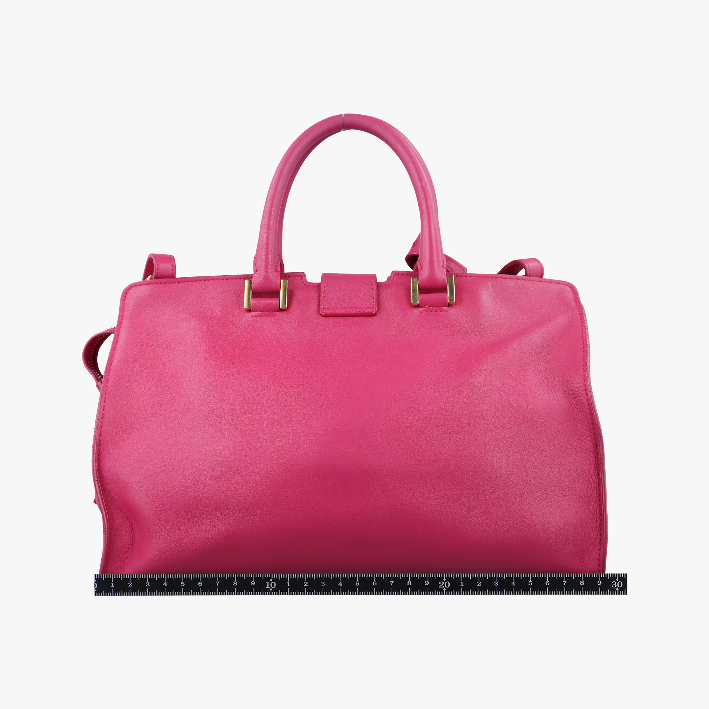 Y Ligne Petit Cabas Rose Leather 311210 311210 .001998Yライン プチカバス ローズ レッド レザー 311210 311210 .001998