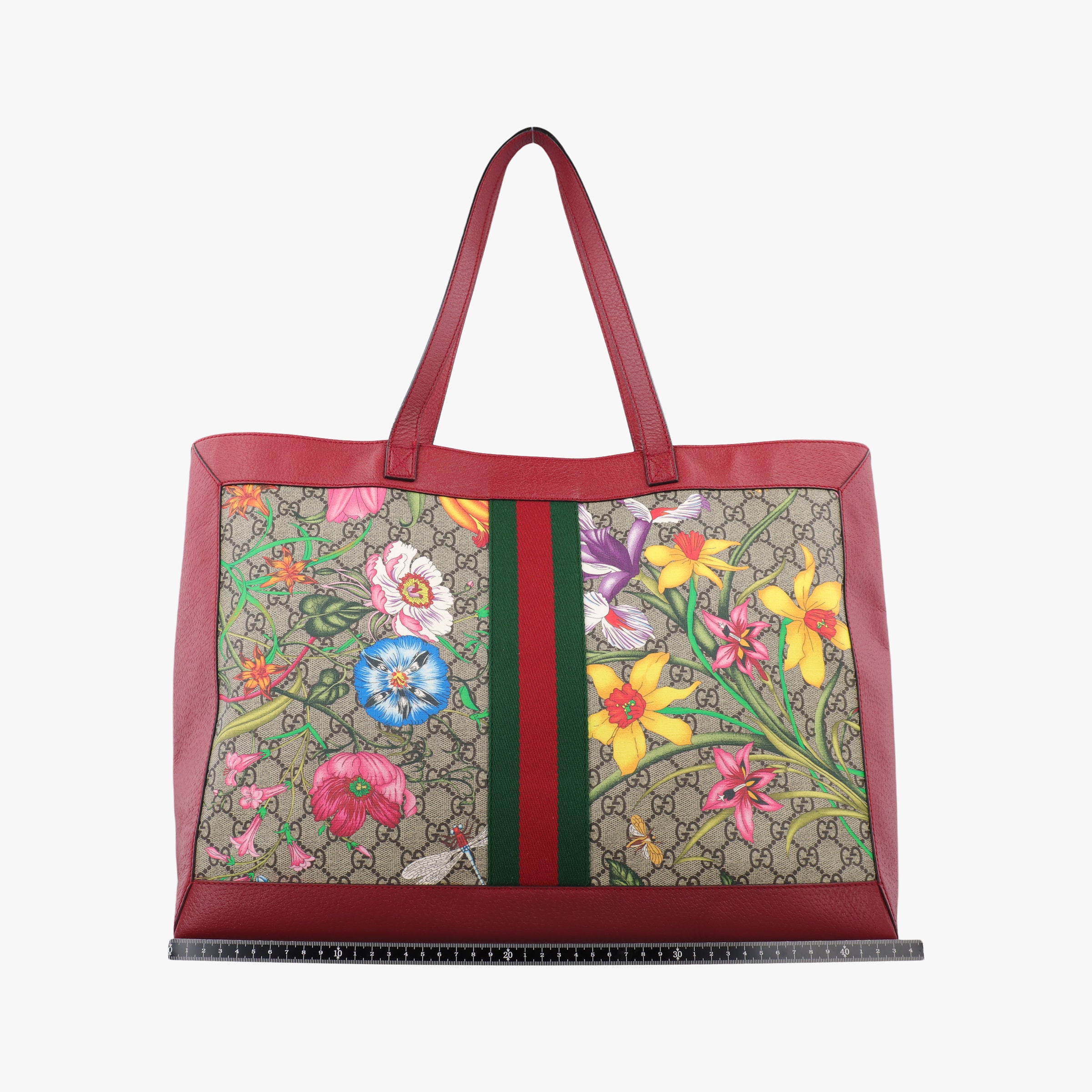 Ophidia Multicolour PVC coated canvas×leather 547947 B030445542オフィディア マルチカラー PVCコーティングキャンバス×レザー 547947 B030445542