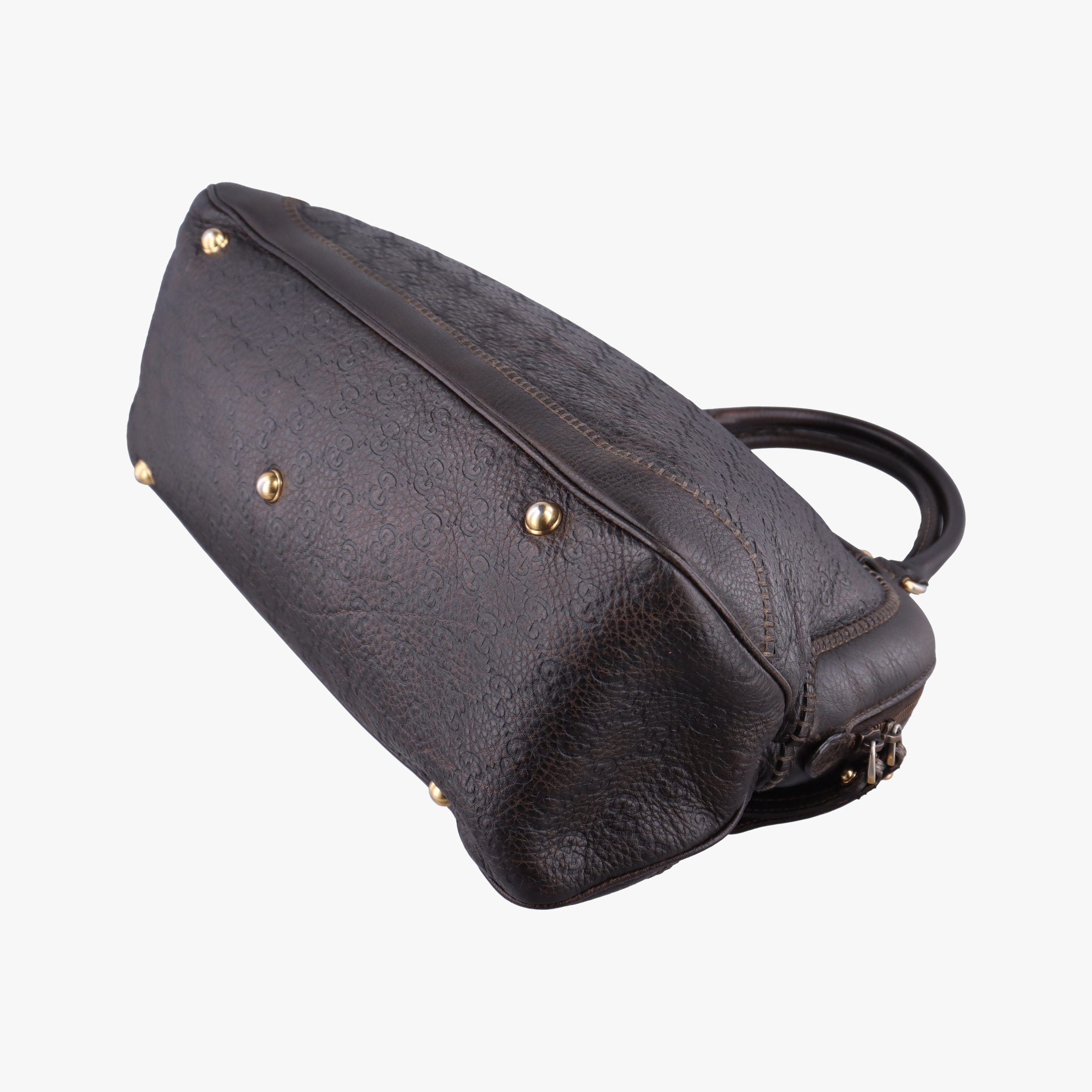 Guccissima New Pelham horsebit Brown leather 223956 F4967922グッチシマ ニューペラム ホースビット ブラウン レザー 223956 F4967922