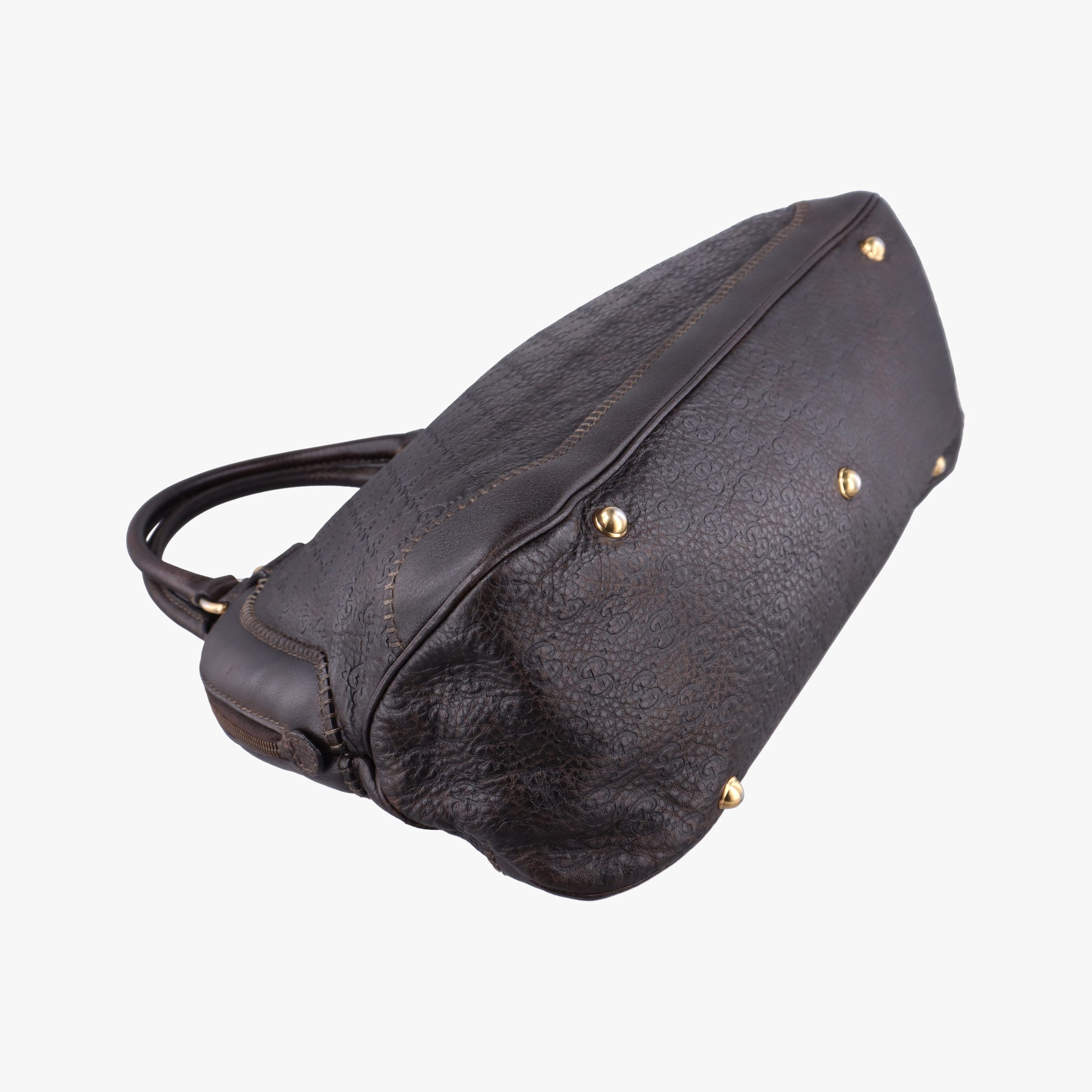 Guccissima New Pelham horsebit Brown leather 223956 F4967922グッチシマ ニューペラム ホースビット ブラウン レザー 223956 F4967922