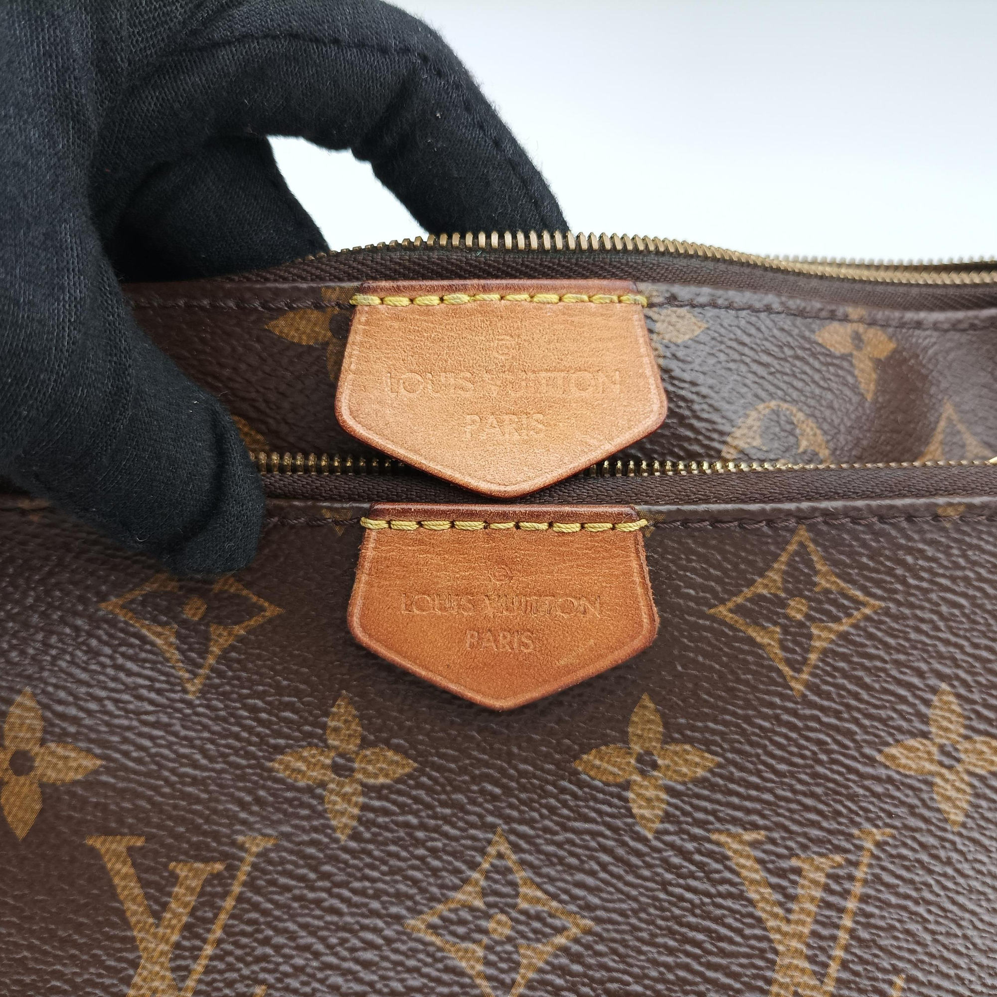 Multi Pochette Accessoir brown×khaki Monogram Canvas M44813 DR3159 IC Chipミュルティ ポシェット アクセソワール モノグラム/ブラウン×カーキ モノグラムキャンバス M44813 DR3159 ICチップ