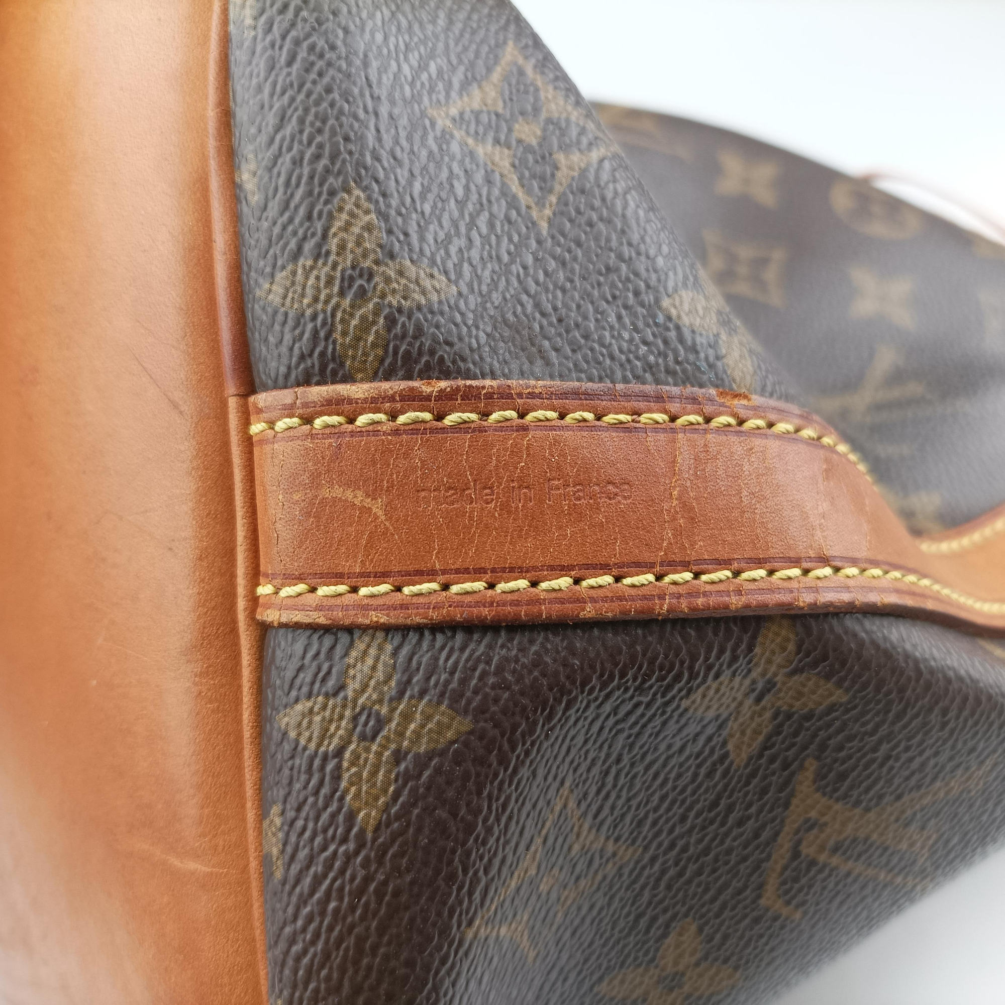 Pre-owned Louis Vuitton Noe Brown Monogram Canvas M42224 shoulderbag | stylenewstar
