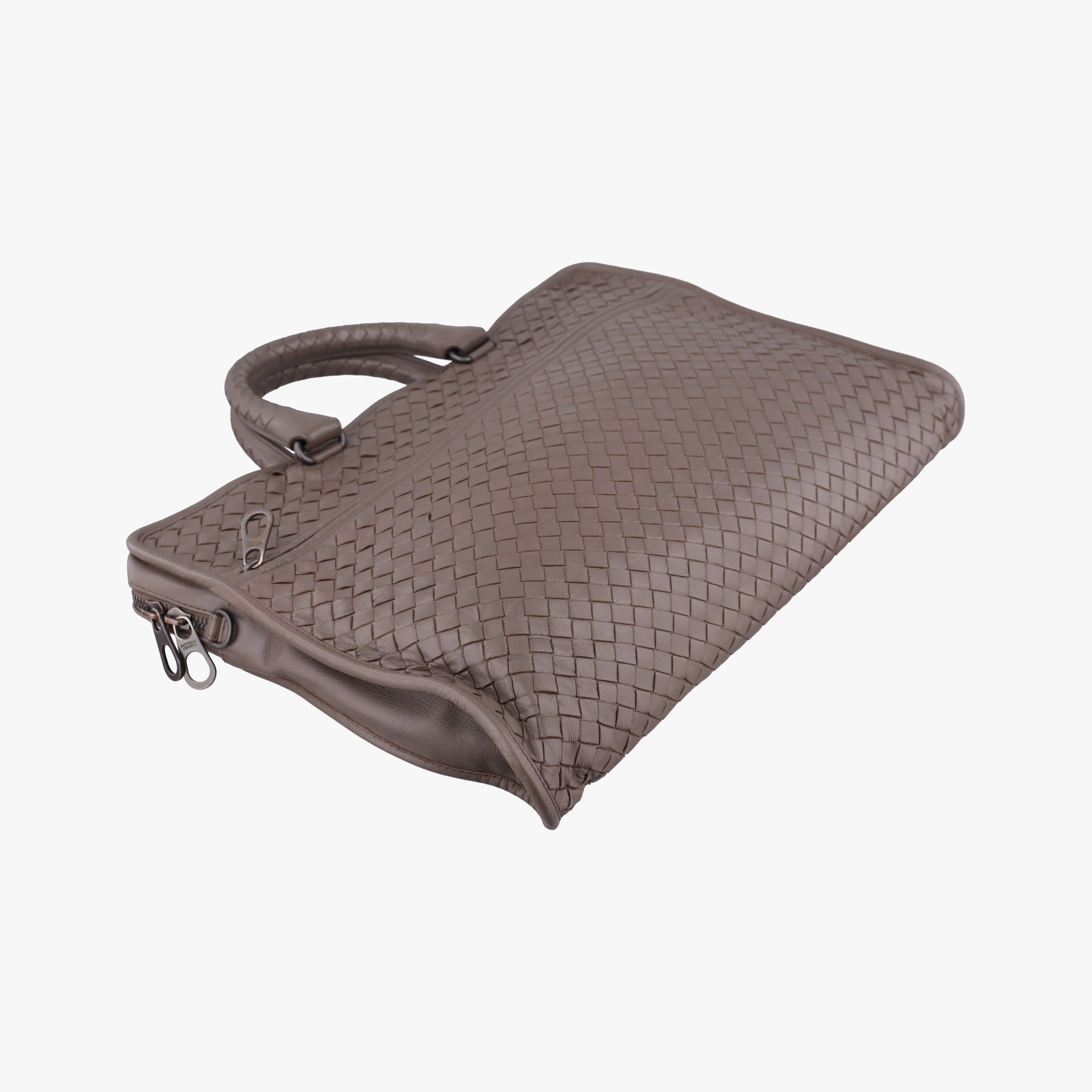 Intrecciato Brown lambskin B00836935Hイントレチャート ブラウン ラムスキン B00836935H