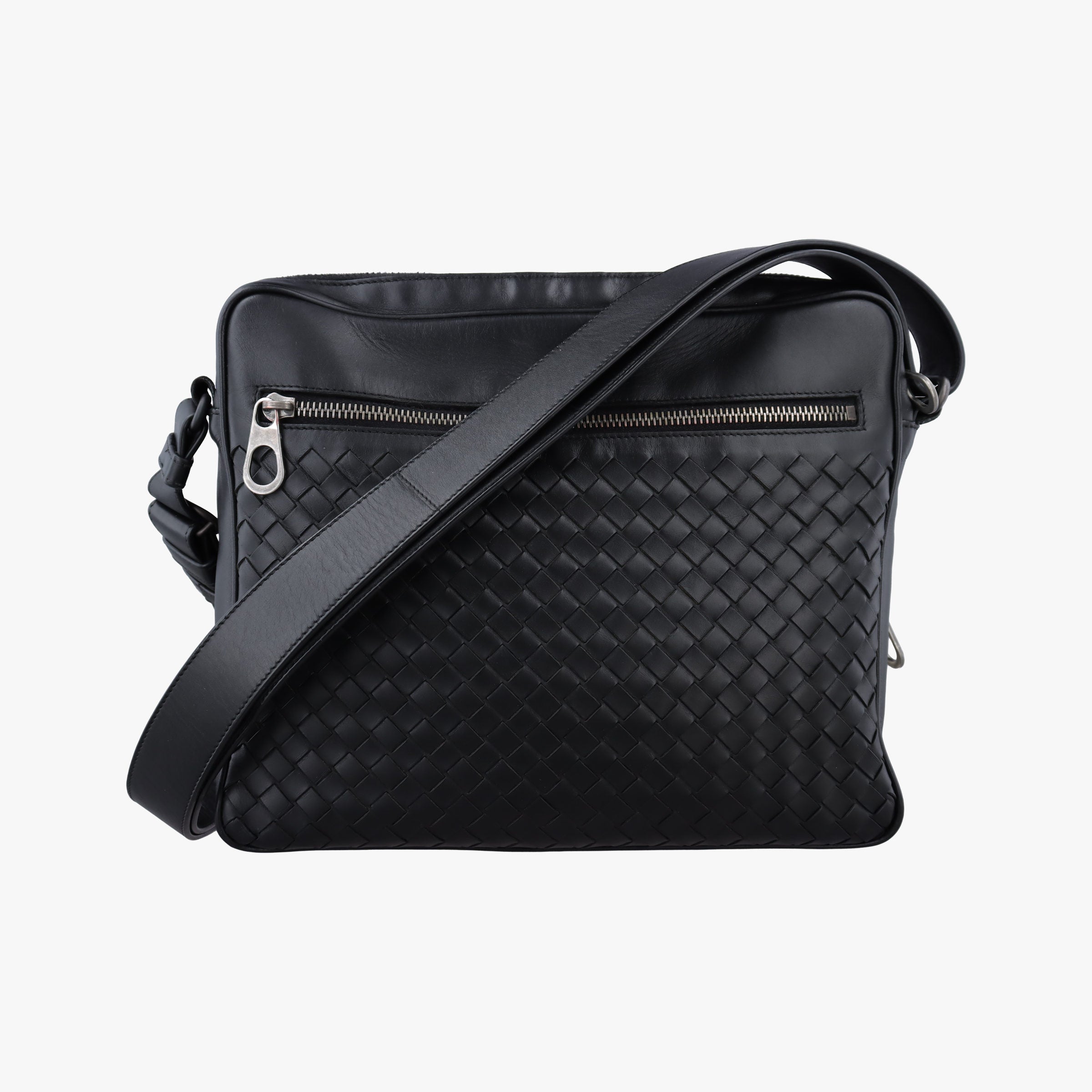 Intrecciato Black lambskin B05150480Tイントレチャート ブラック ラムスキン B05150480T