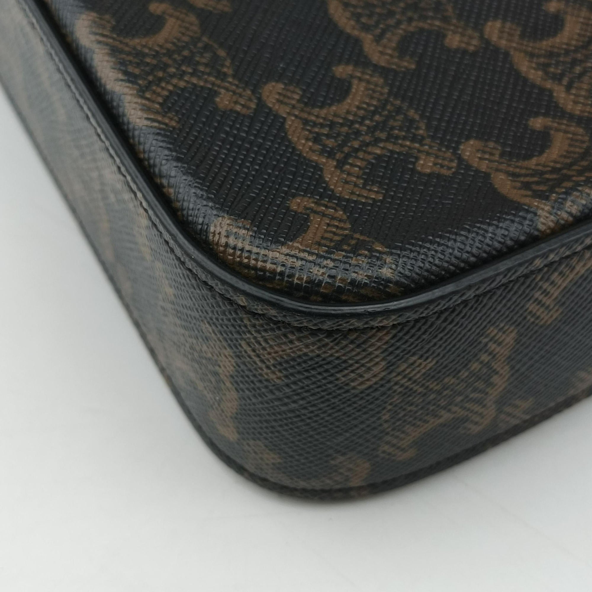 Claude Triomphe Brown PVC coated canvas W-CU-2241クロード トリオンフ ブラウン PVCコーティングキャンバス W-CU-2241