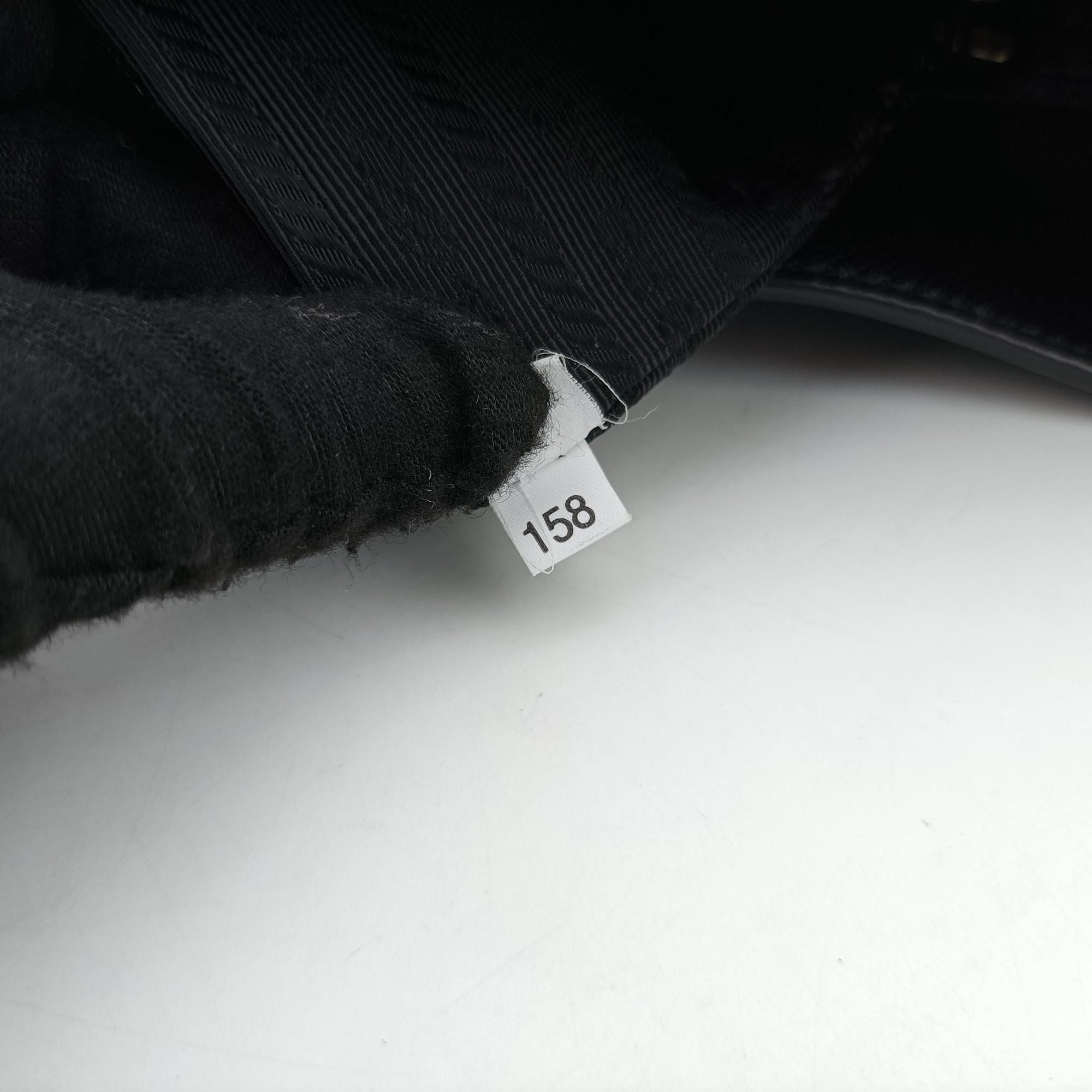 Galleria Black SAFFIANO Leather 1BA274 158 31/Uガレリア ブラック サフィアーノレザー 1BA274 158 31/U