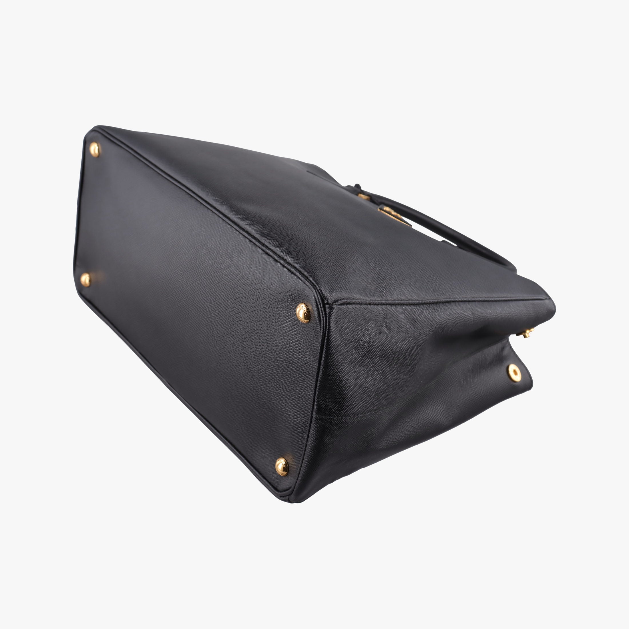 Galleria Black SAFFIANO Leather 1BA274 158 31/Uガレリア ブラック サフィアーノレザー 1BA274 158 31/U