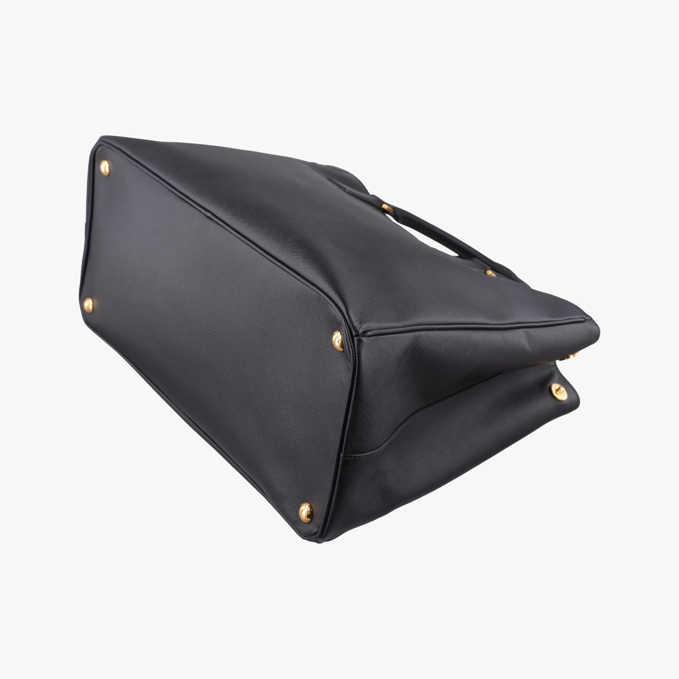 Galleria Black SAFFIANO Leather 1BA274 158 31/Uガレリア ブラック サフィアーノレザー 1BA274 158 31/U