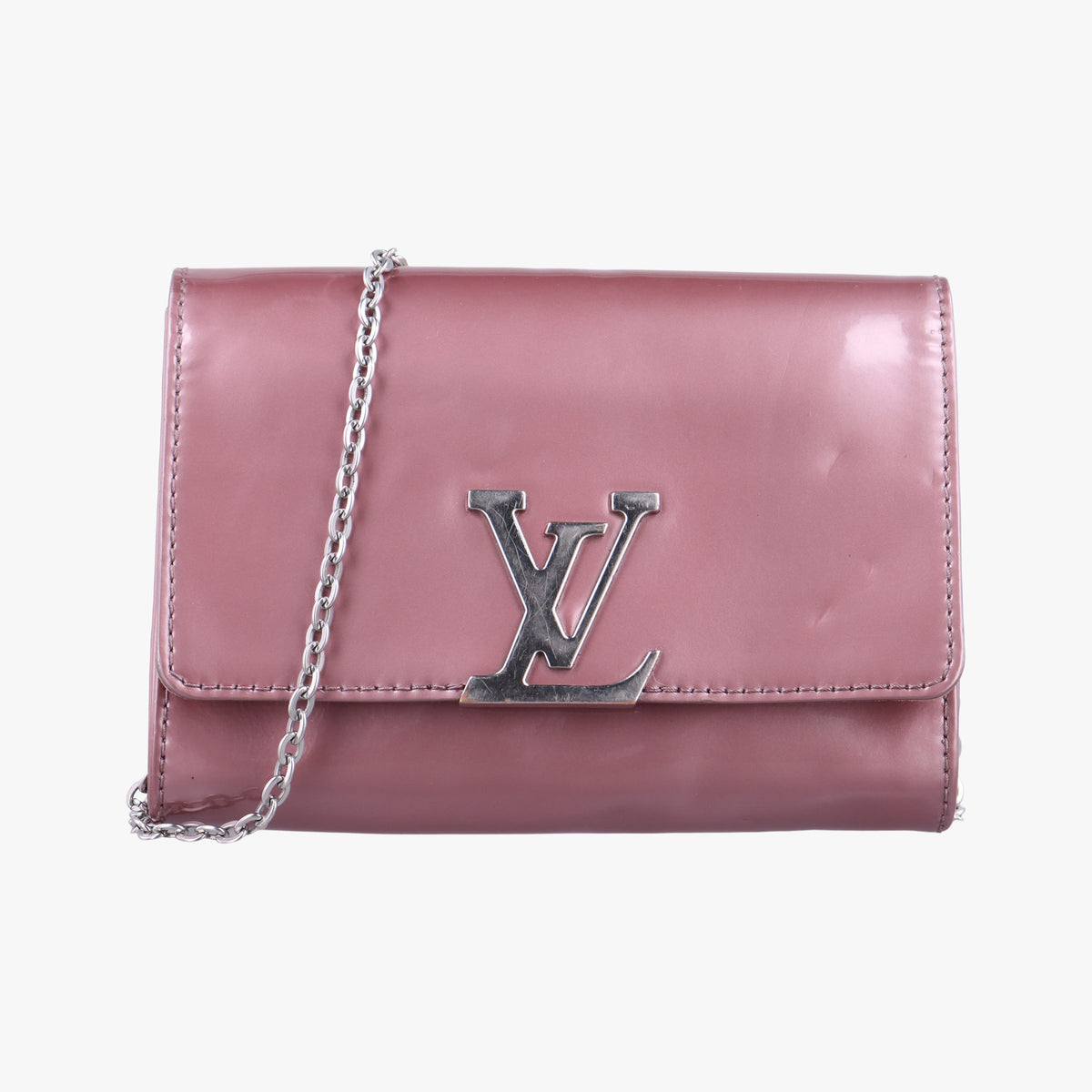 Pochette Louise PM Rose Indien Vernis M64550 FL2157ポシェット ルイーズ PM ローズアンディアン ヴェルニ M64550 FL2157