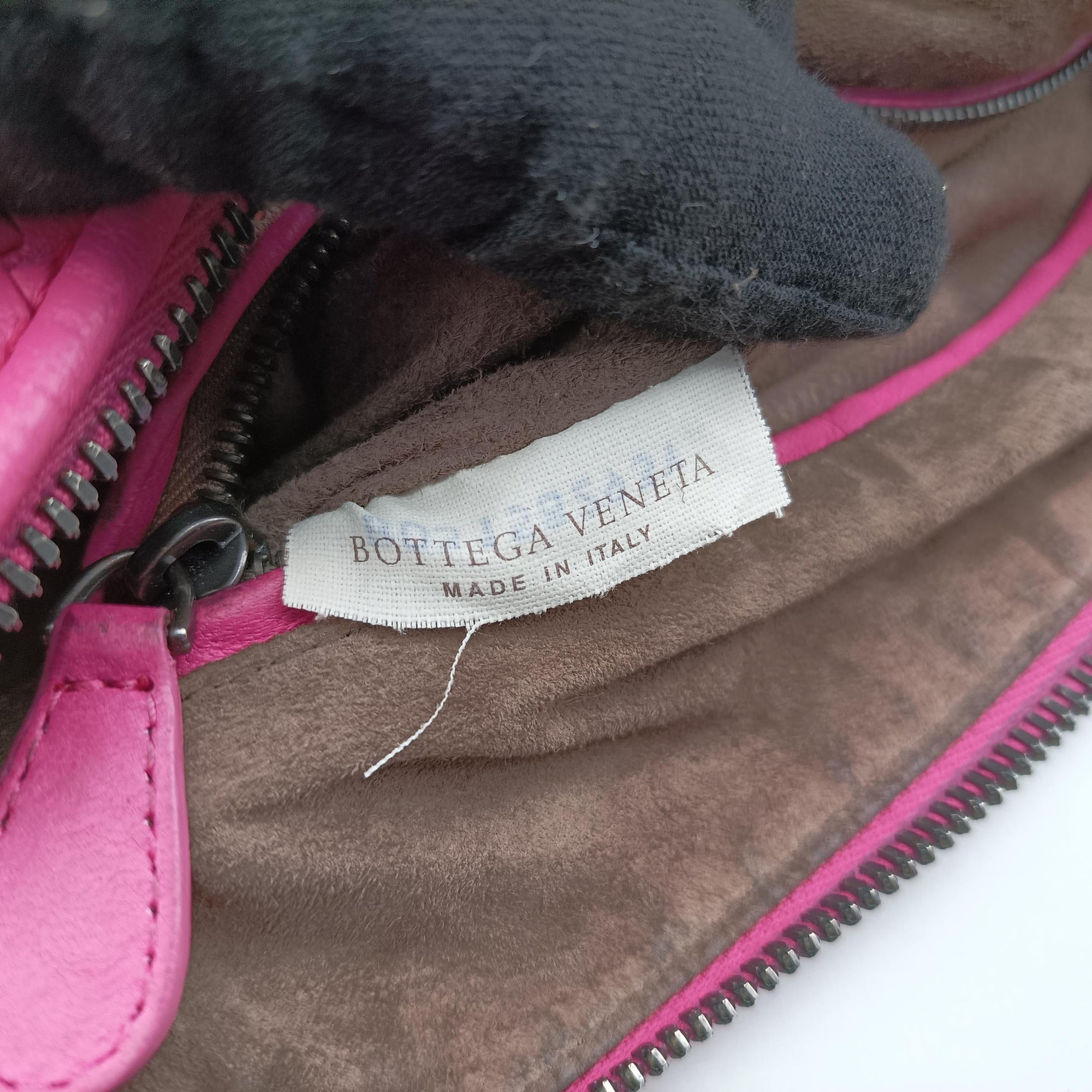 NODINI Intrecciato Rose lambskin B03158293Yノディーニ イントレチャート ローズ レッド ラムスキン B03158293Y