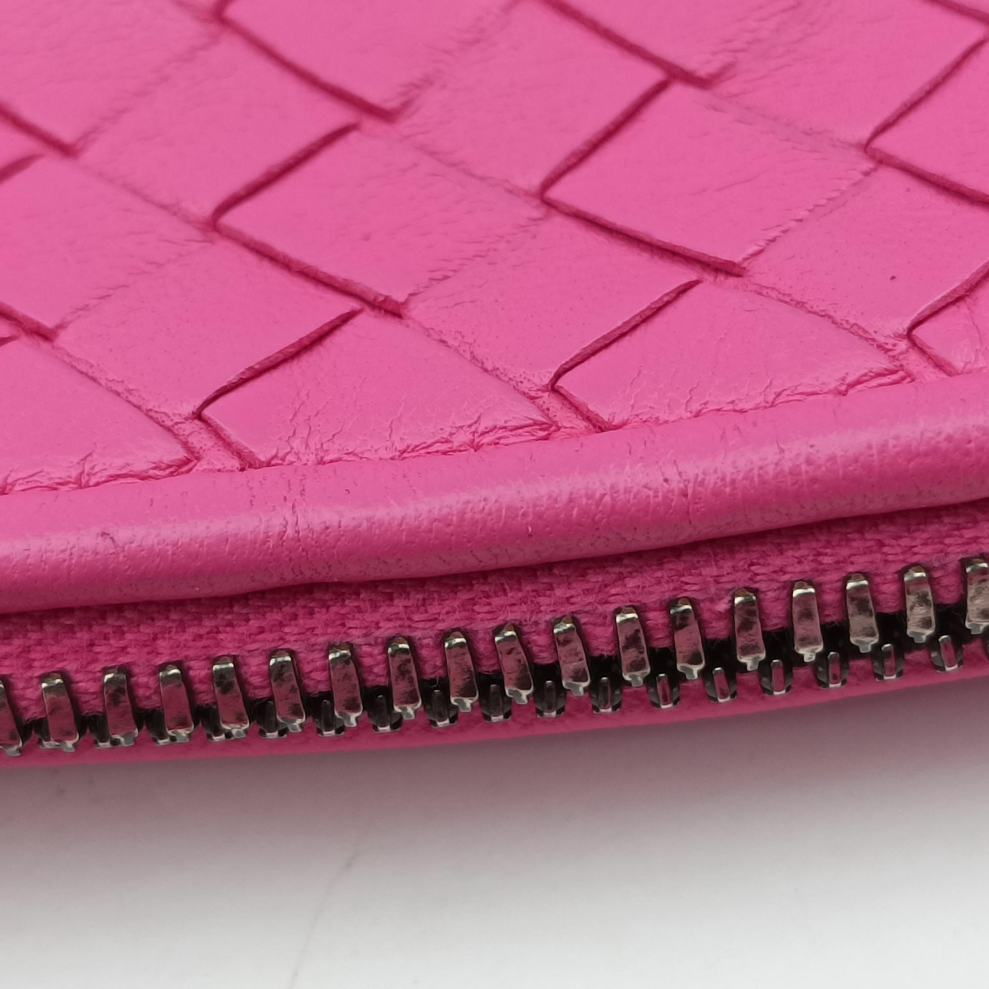 NODINI Intrecciato Rose lambskin B03158293Yノディーニ イントレチャート ローズ レッド ラムスキン B03158293Y