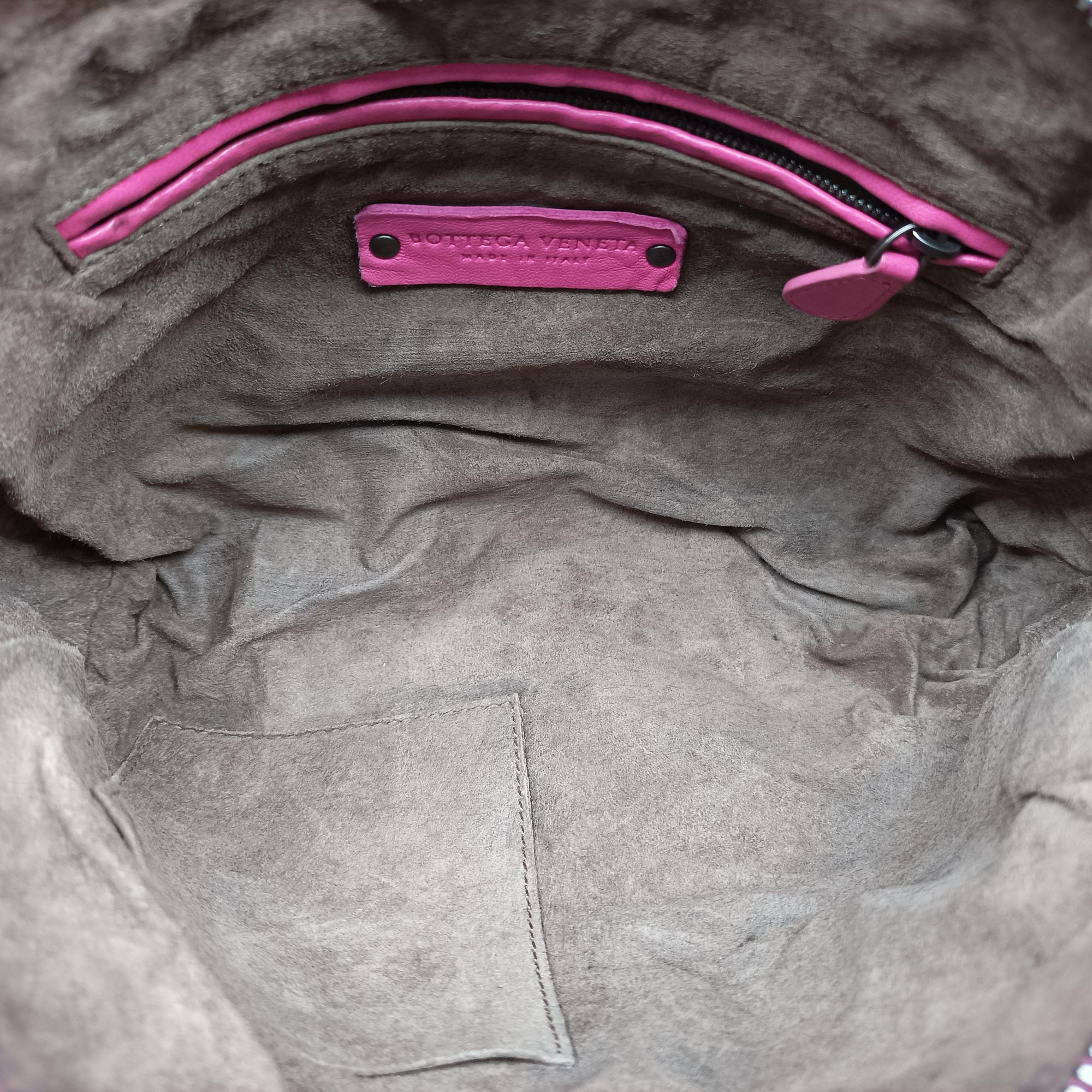 NODINI Intrecciato Rose lambskin B03158293Yノディーニ イントレチャート ローズ レッド ラムスキン B03158293Y