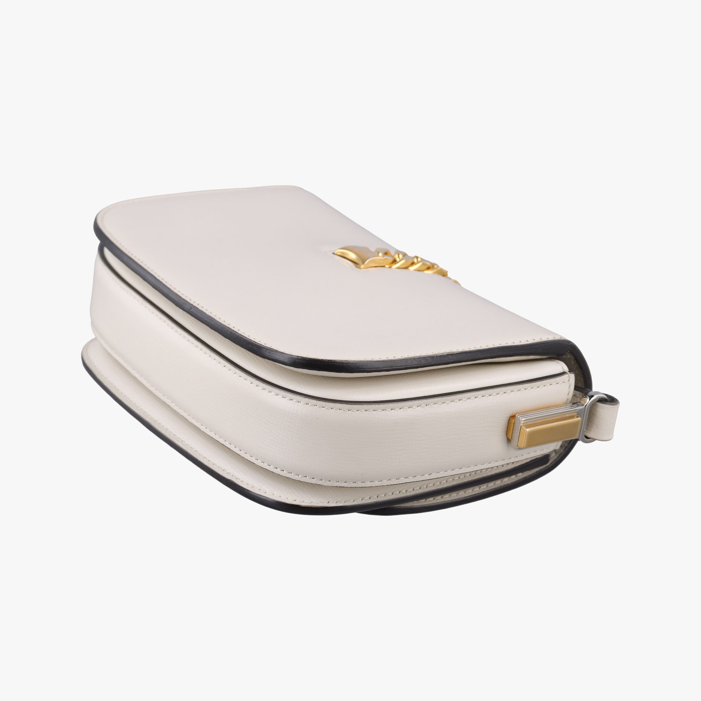 Sylvie 1969 Mini White Leather 615965 G033321980シルヴィ 1969 ホワイト レザー 615965 G033321980