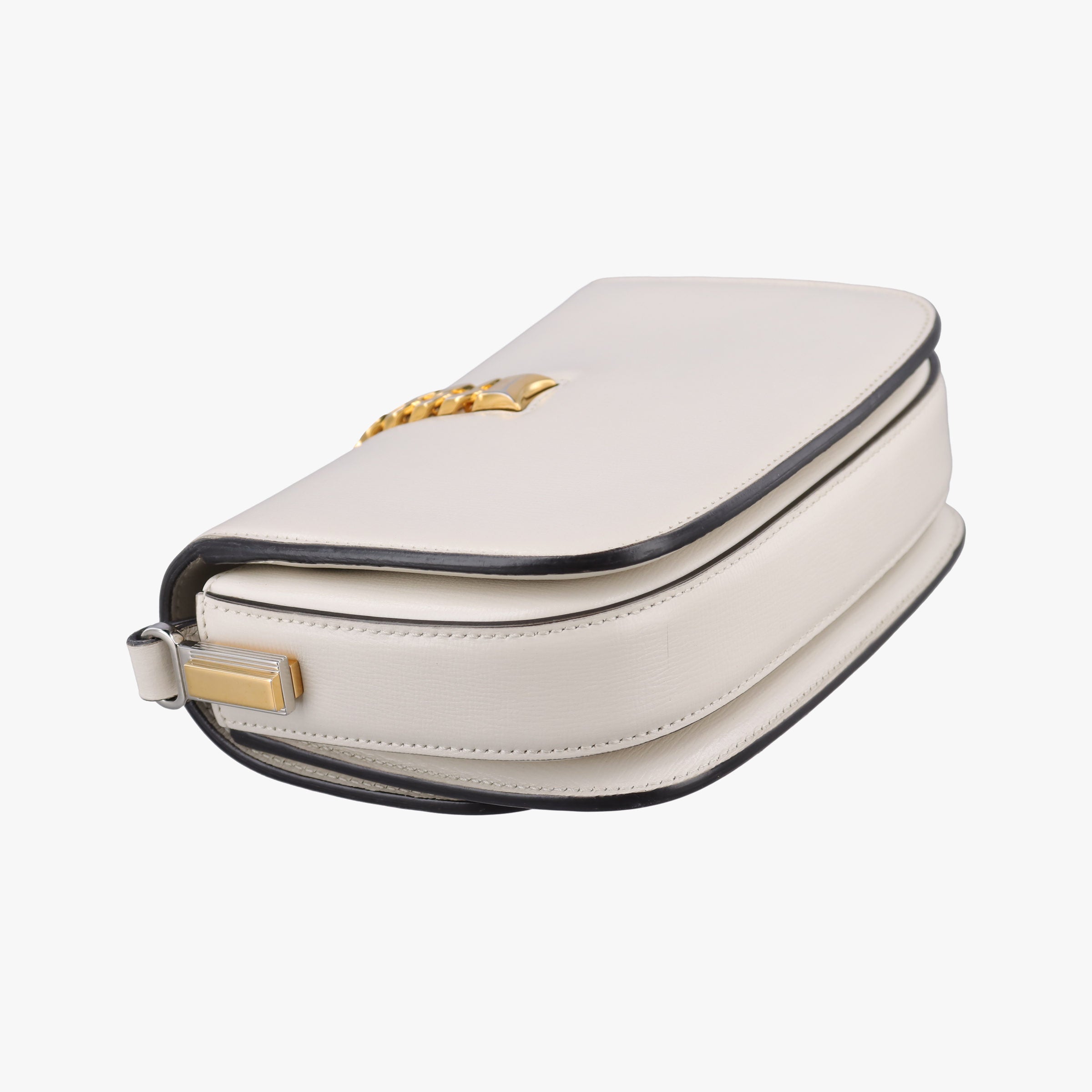 Sylvie 1969 Mini White Leather 615965 G033321980シルヴィ 1969 ホワイト レザー 615965 G033321980