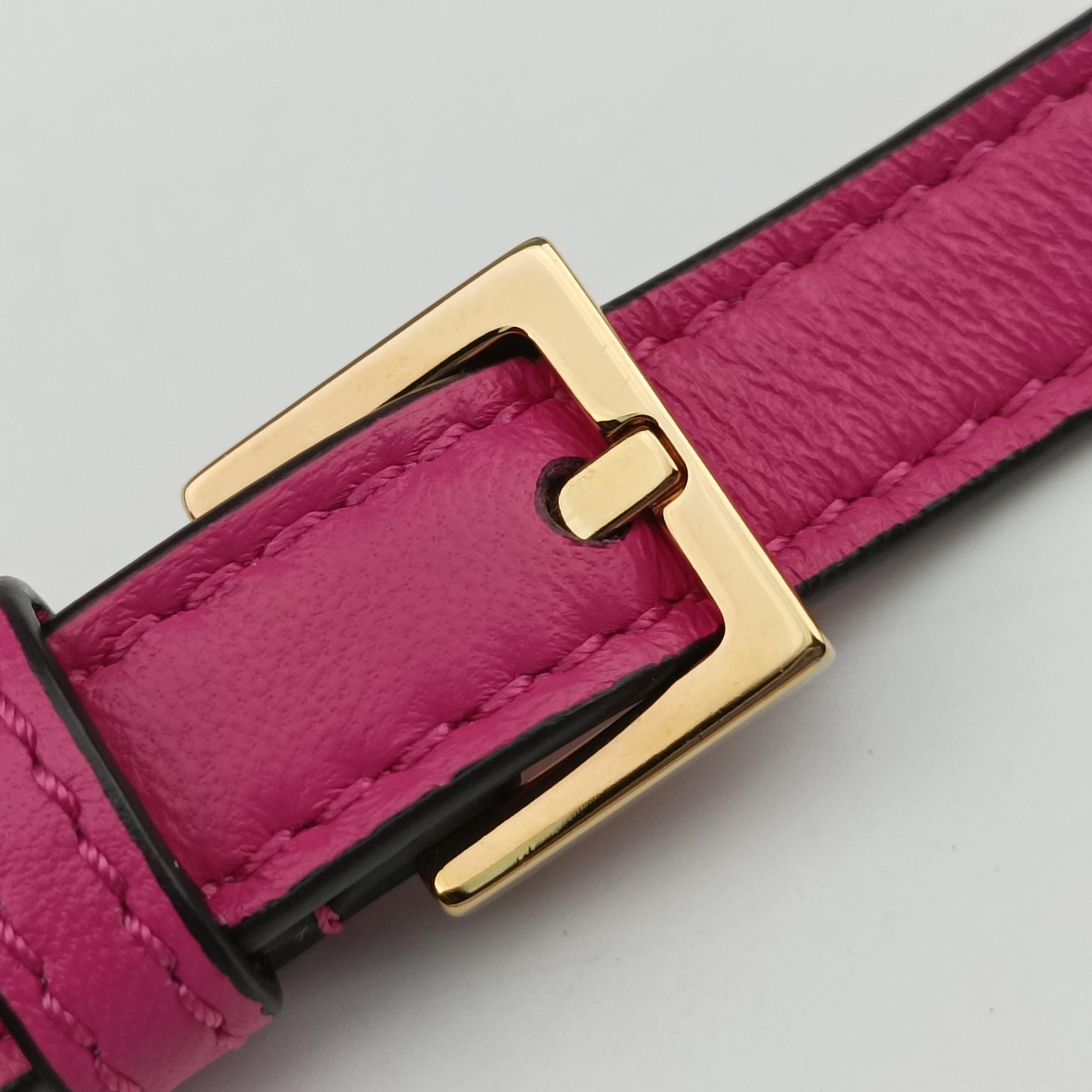 La Medusa Camera Rose Leather ラ メドゥーサ カメラ ローズ レッド レザー