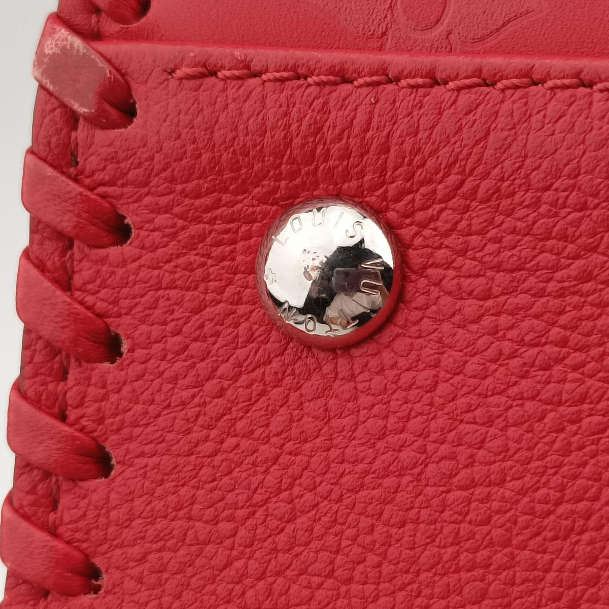Vintage Louis Vuitton Very Zipped Tote Ruby Leather M54146 shoulderbag | stylenewstar