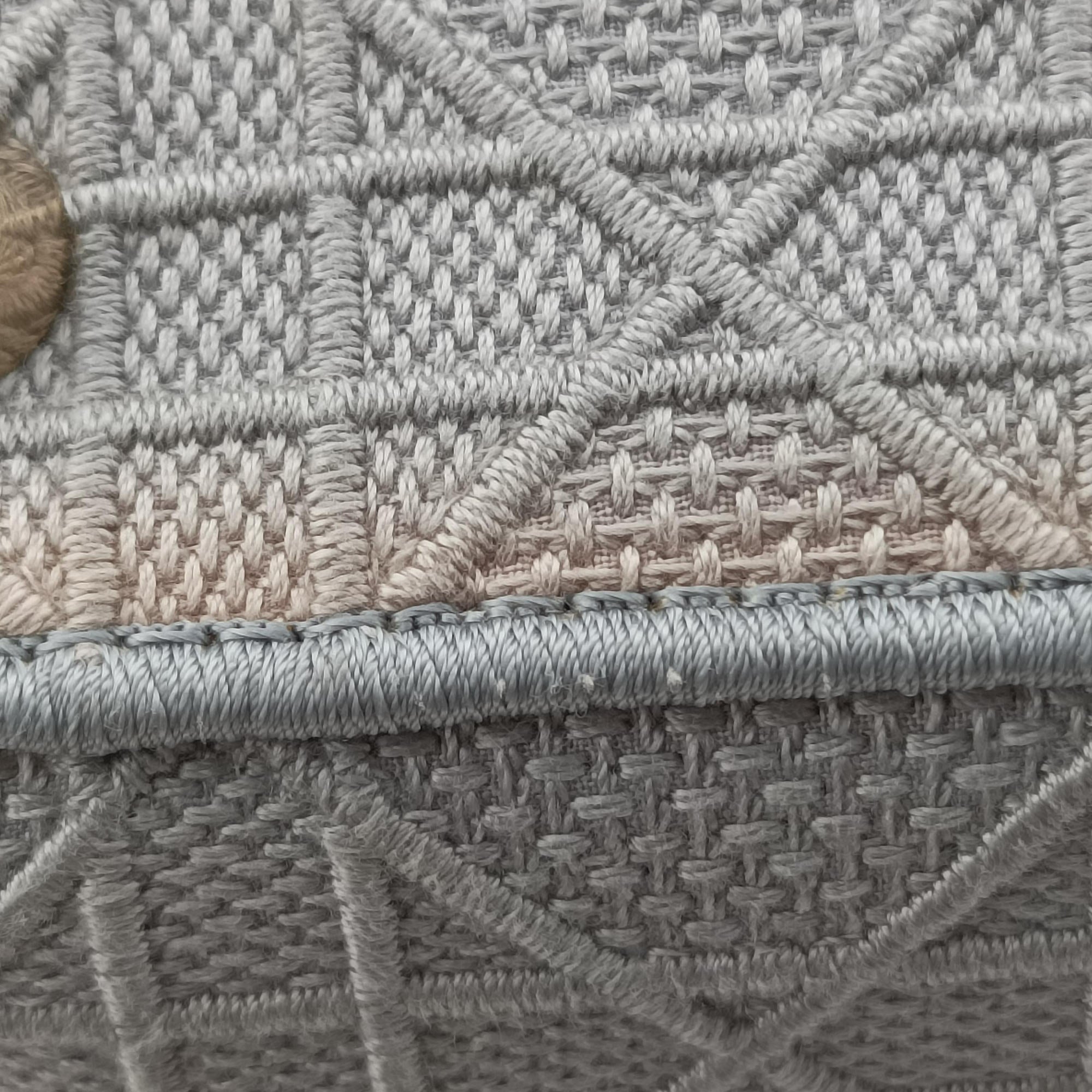 Lady Dior D-lite Grey Jacquard 50-MA-0290 IC Chipレディディオール D-lite グレー ジャガード 50-MA-0290 ICチップ