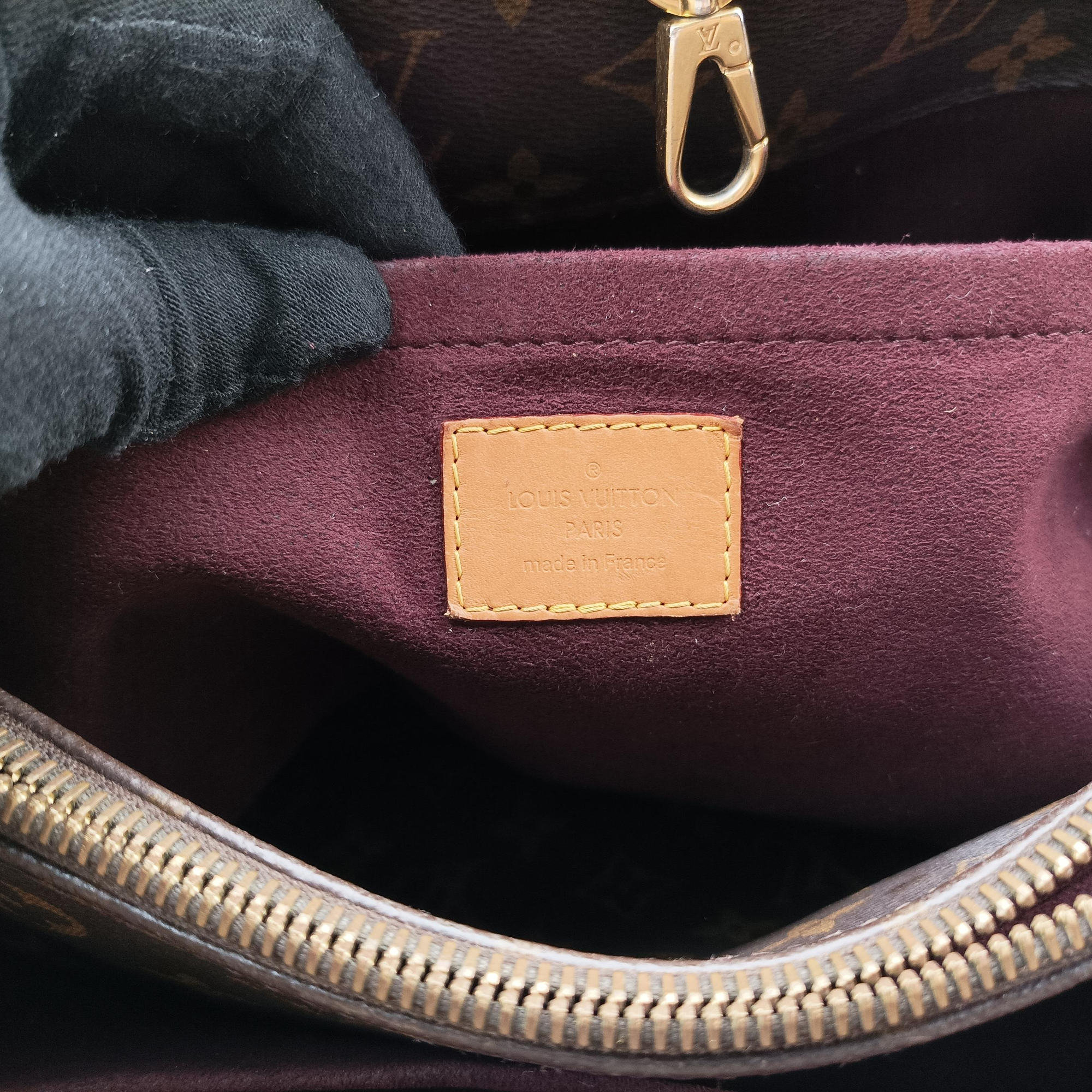 Pre-owned Louis Vuitton MONTAIGNE GM Brown Monogram Canvas M41067 shoulderbag | stylenewstar