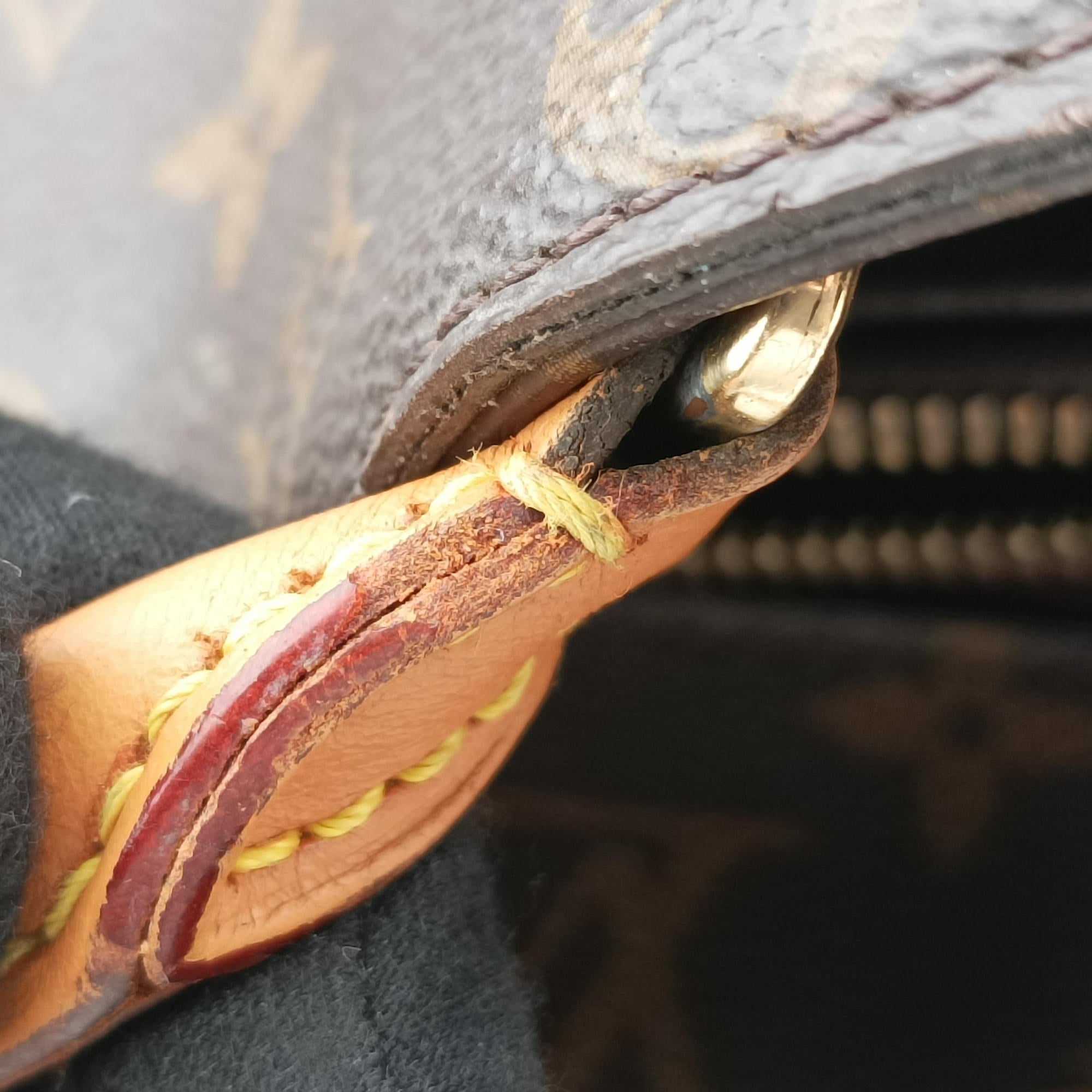 Pre-owned Louis Vuitton MONTAIGNE GM Brown Monogram Canvas M41067 shoulderbag | stylenewstar
