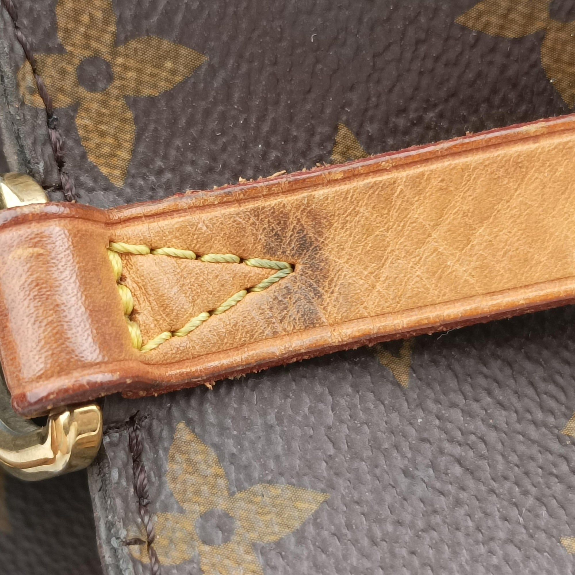 Pre-owned Louis Vuitton MONTAIGNE GM Brown Monogram Canvas M41067 shoulderbag | stylenewstar
