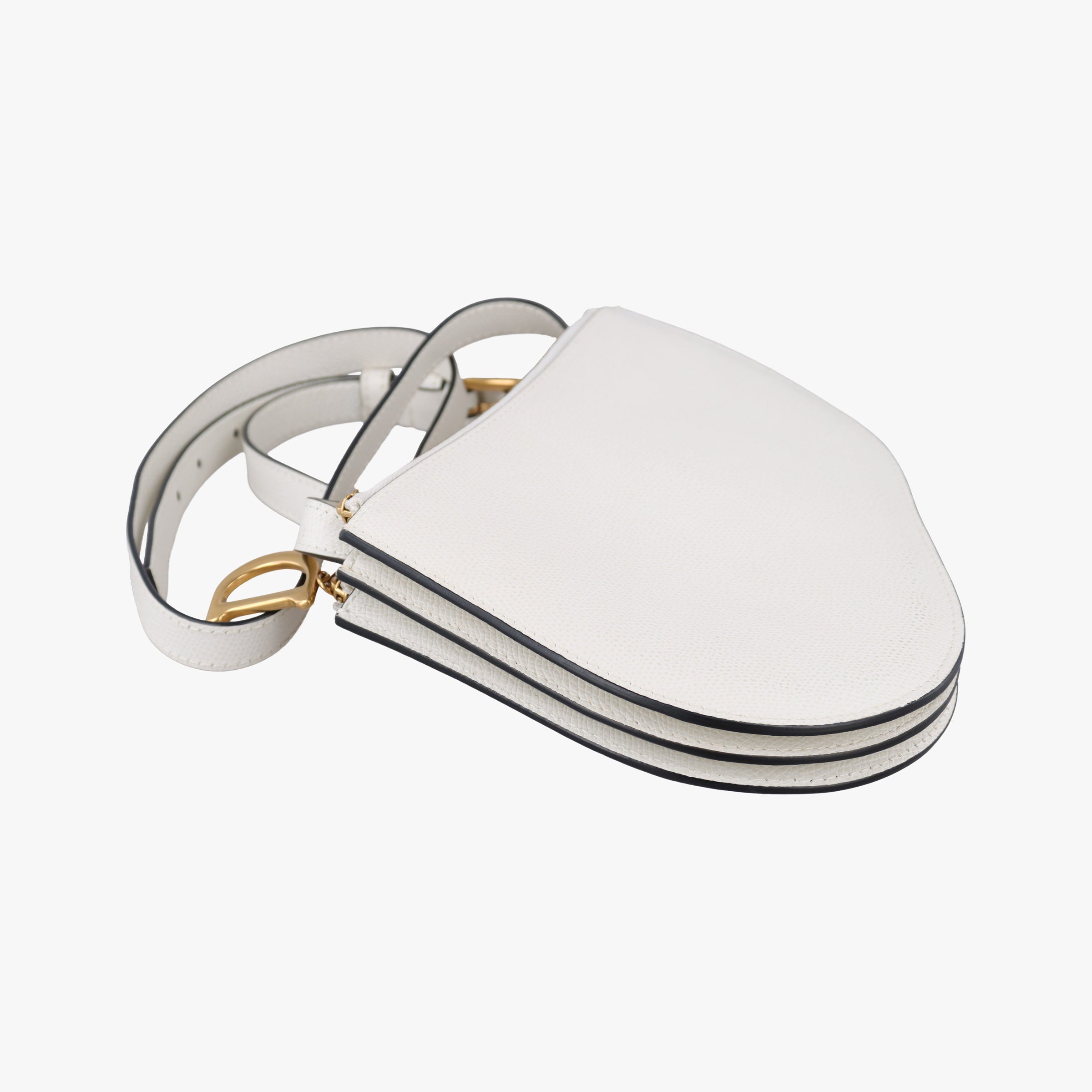 Saddle White Leather 05-RU-0149サドル ホワイト レザー 05-RU-0149