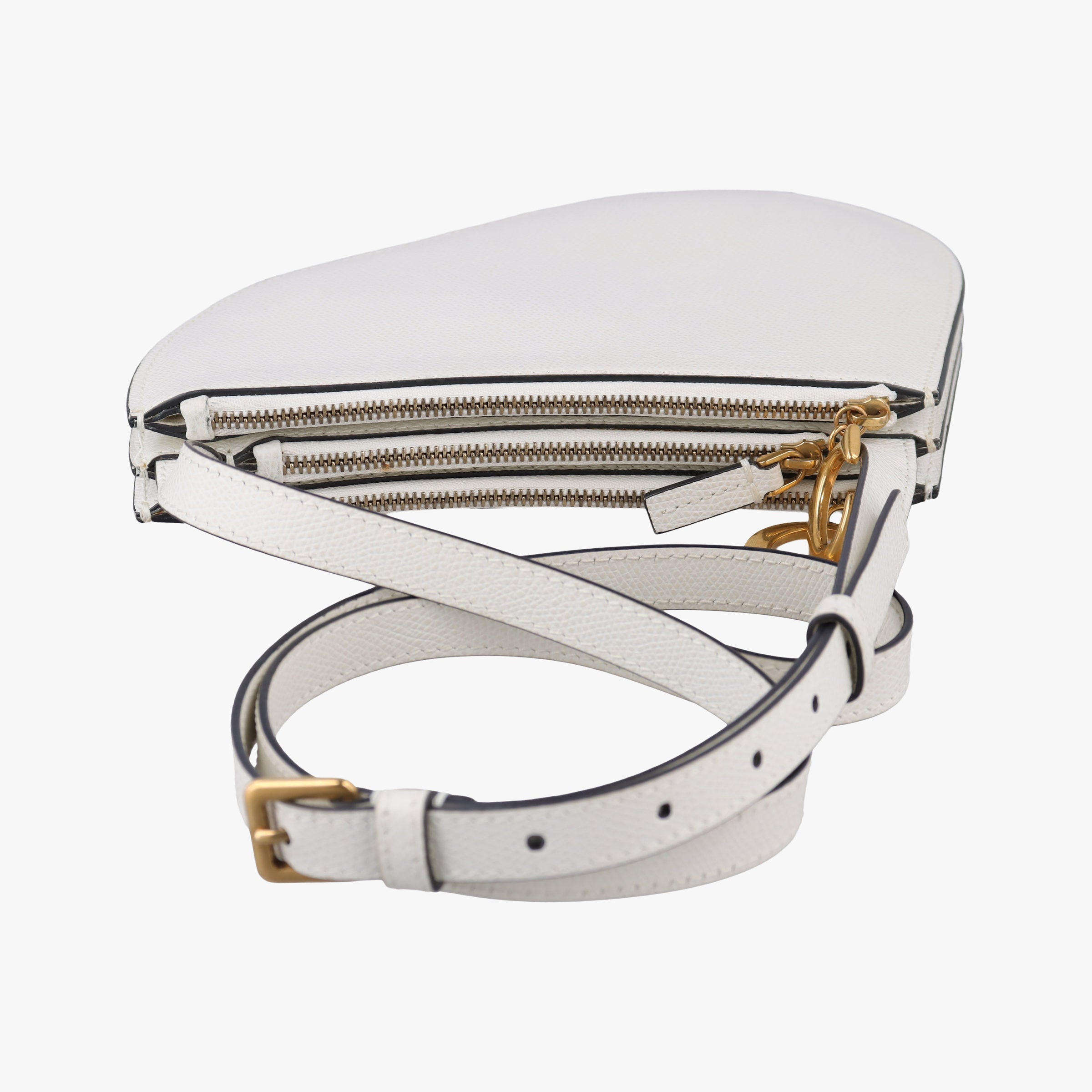 Saddle White Leather 05-RU-0149サドル ホワイト レザー 05-RU-0149