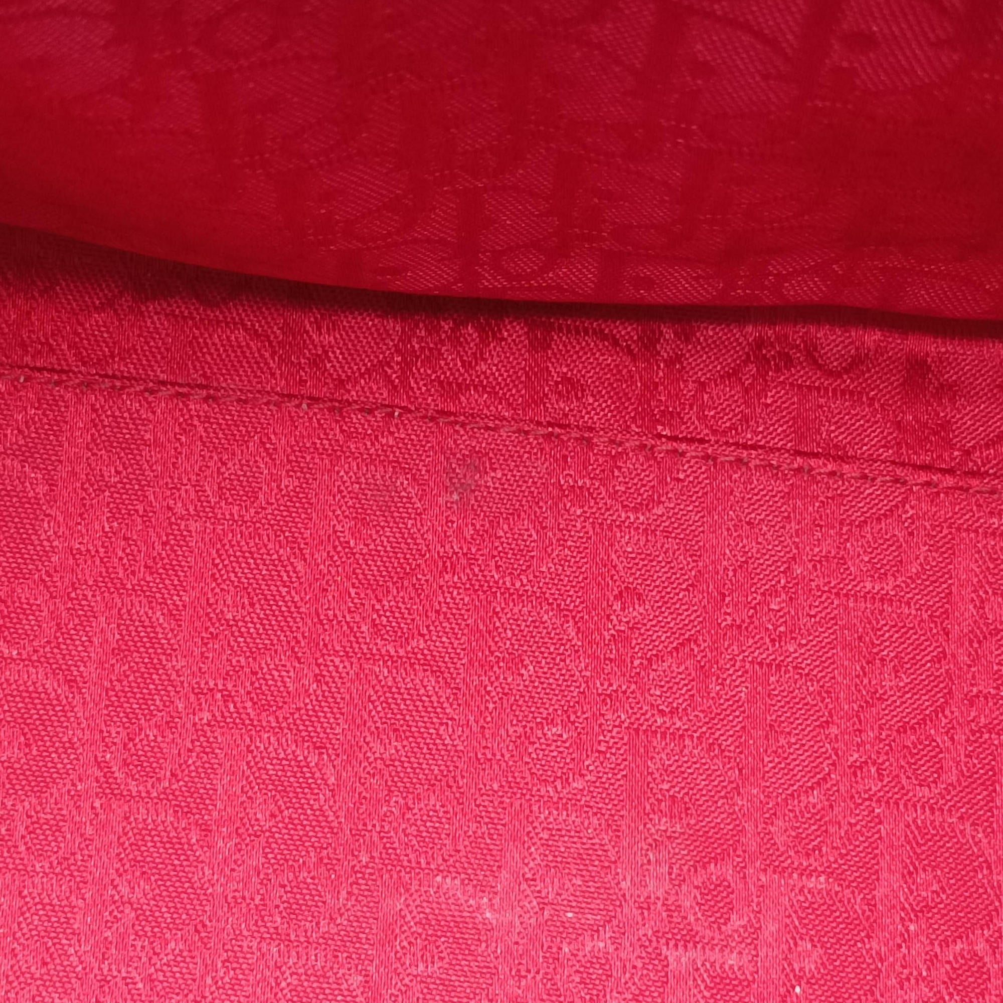 Lady Dior Red lambskin 08-MA-0161レディディオール レッド ラムスキン 08-MA-0161