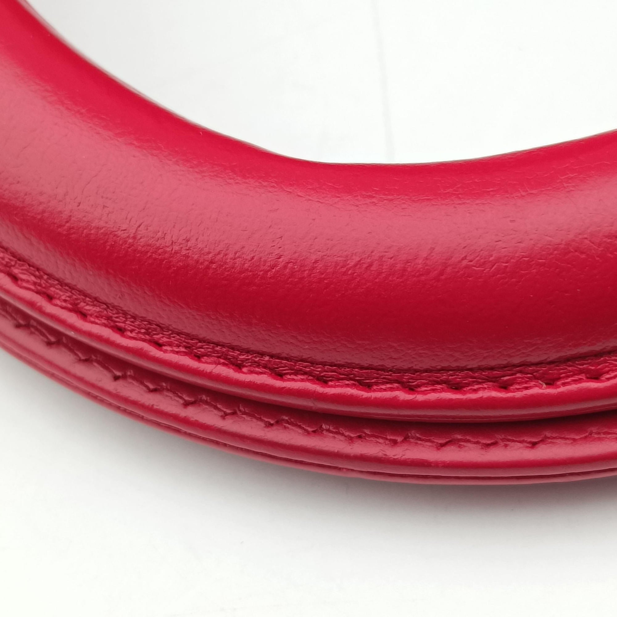 Lady Dior Red lambskin 08-MA-0161レディディオール レッド ラムスキン 08-MA-0161