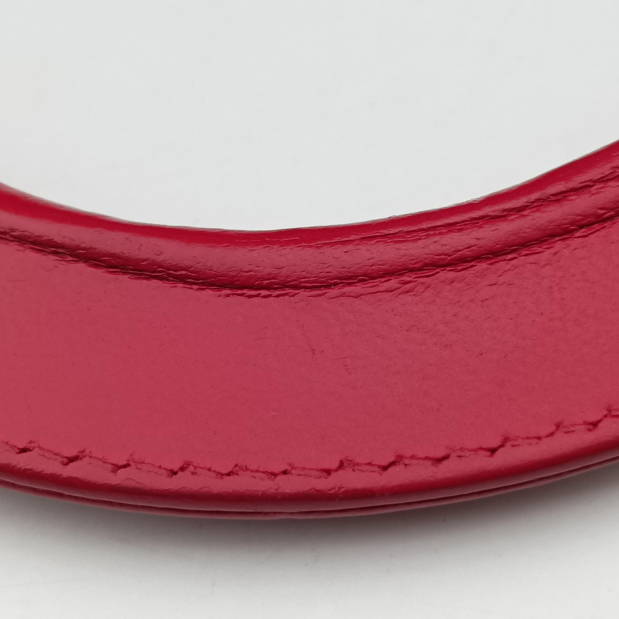 Lady Dior Red lambskin 08-MA-0161レディディオール レッド ラムスキン 08-MA-0161