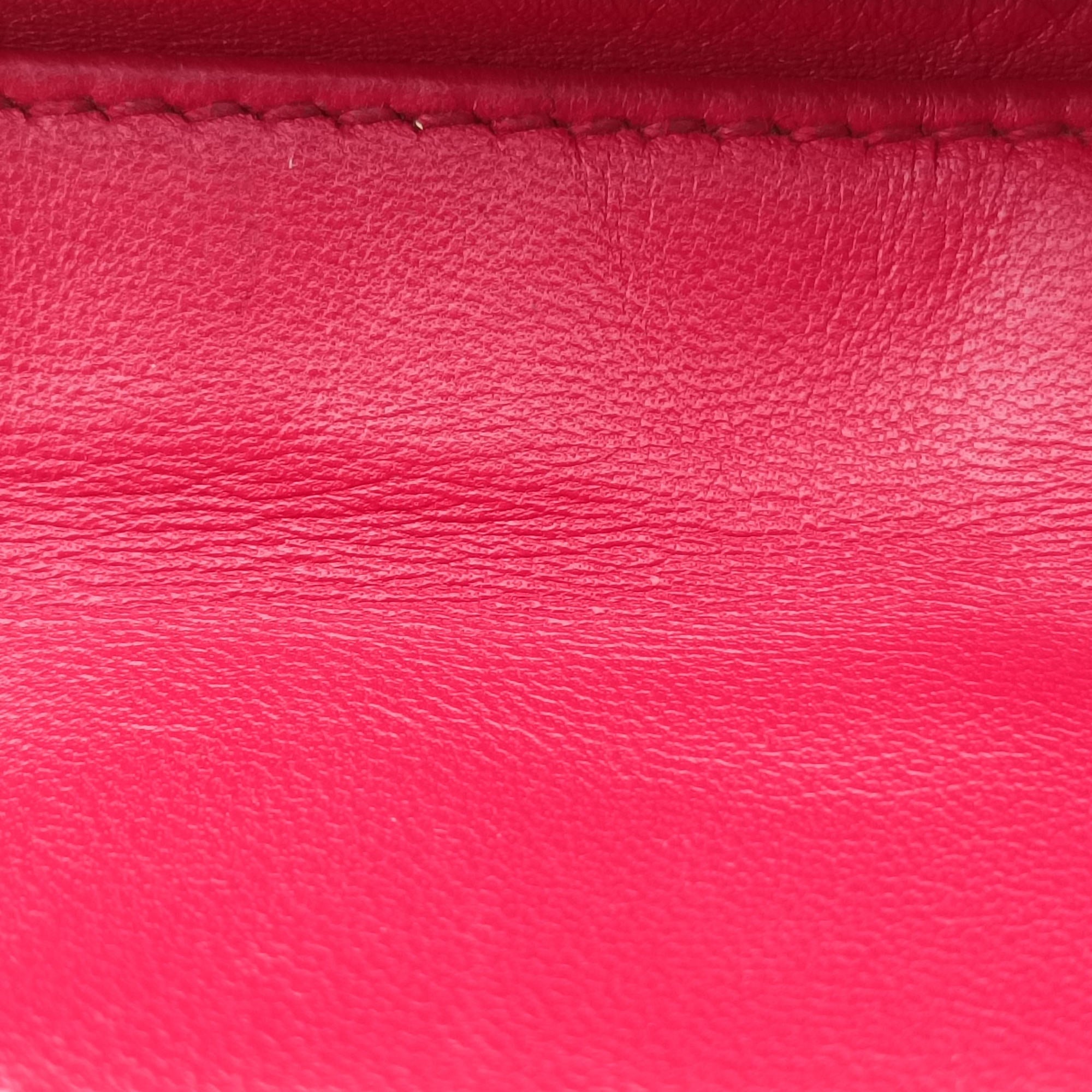 Lady Dior Red lambskin 08-MA-0161レディディオール レッド ラムスキン 08-MA-0161